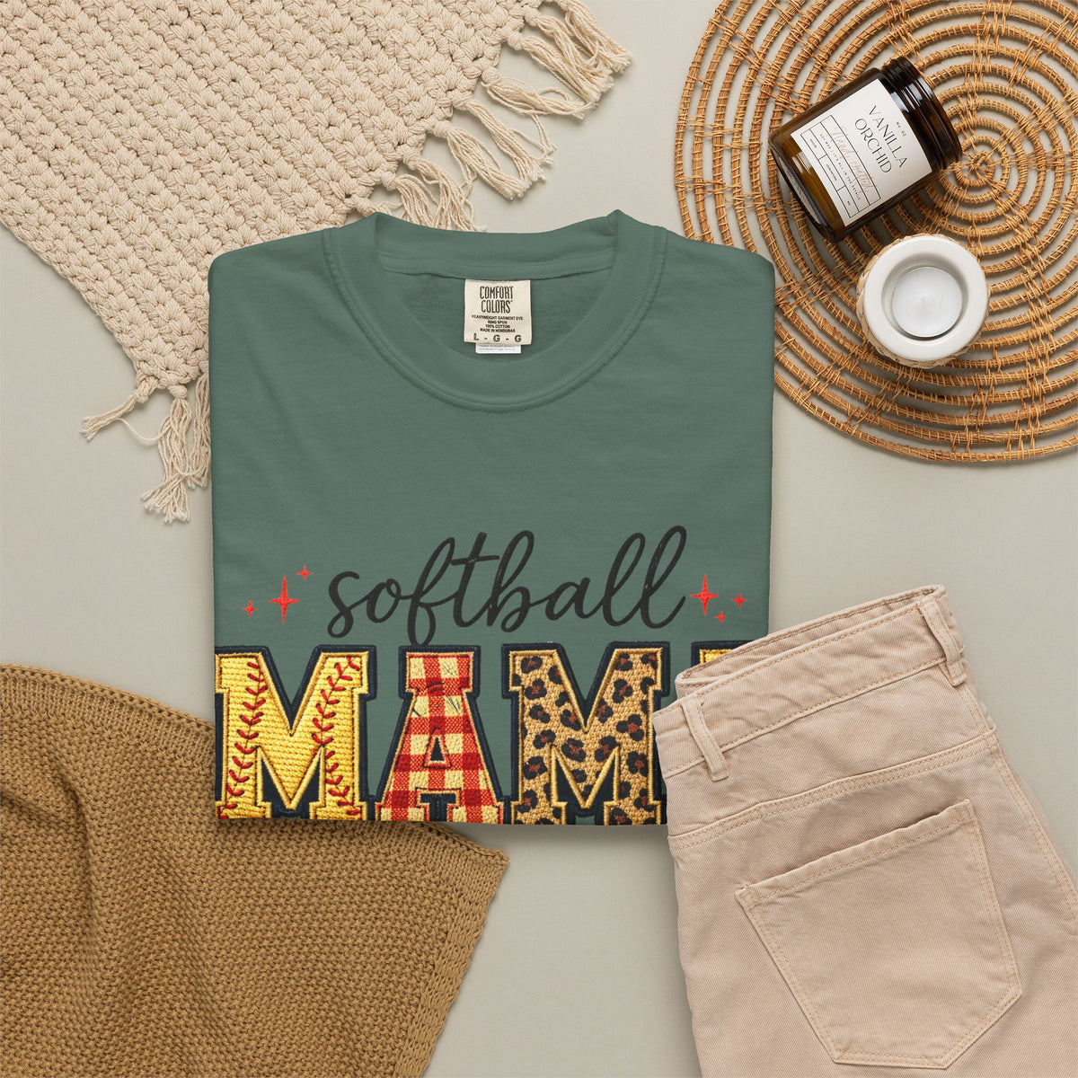 Softball mama T-shirt
