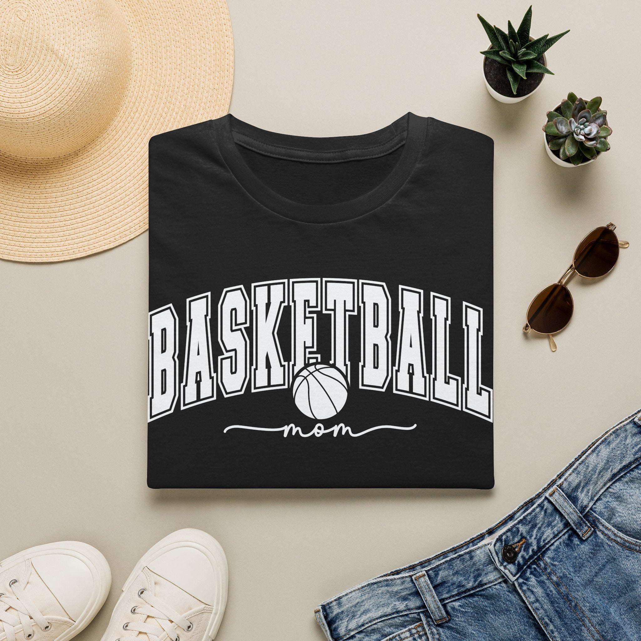 Basketball Mom - Softstyle T-Shirt