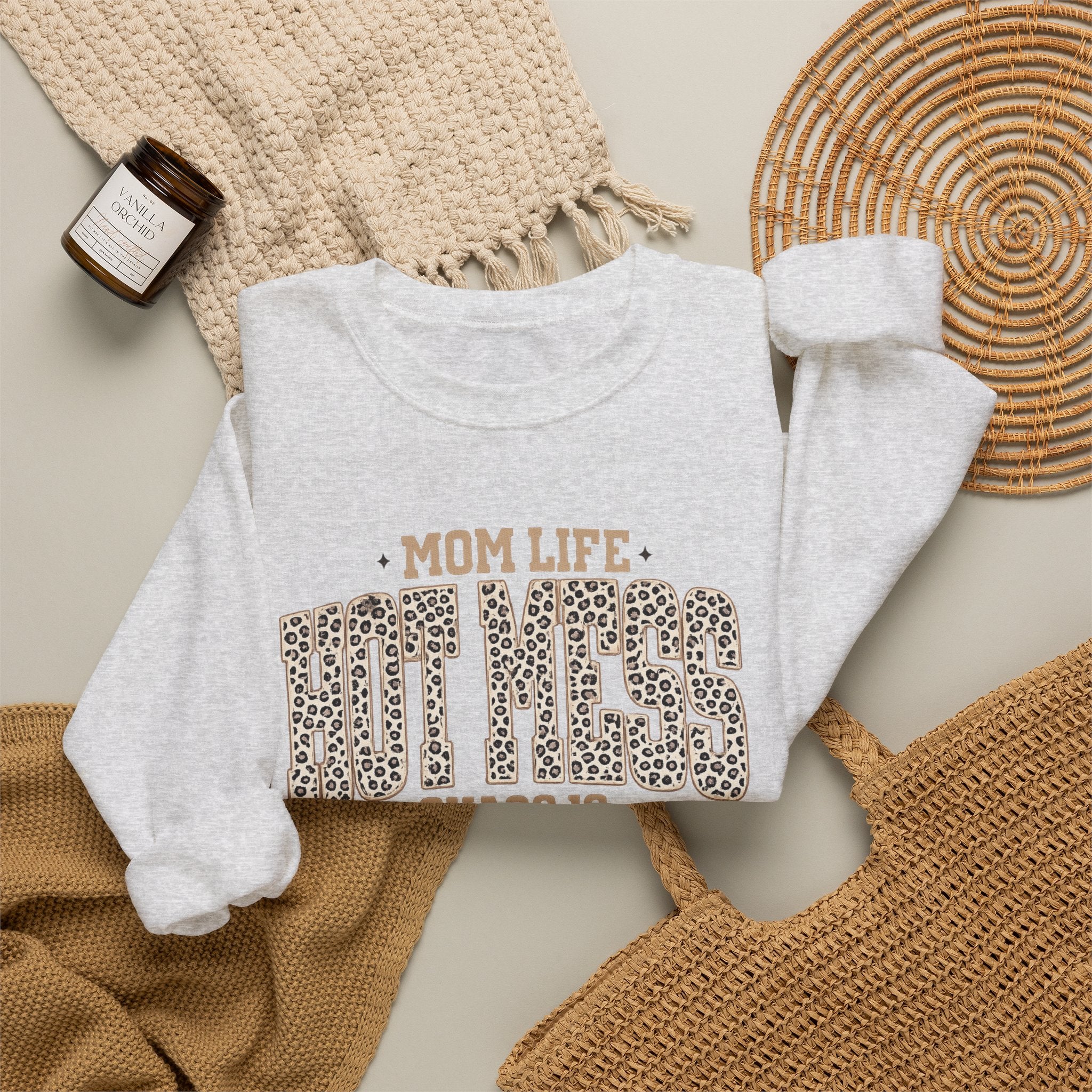 Hot Mess -  Heavy Blend™ Crewneck Sweatshirt