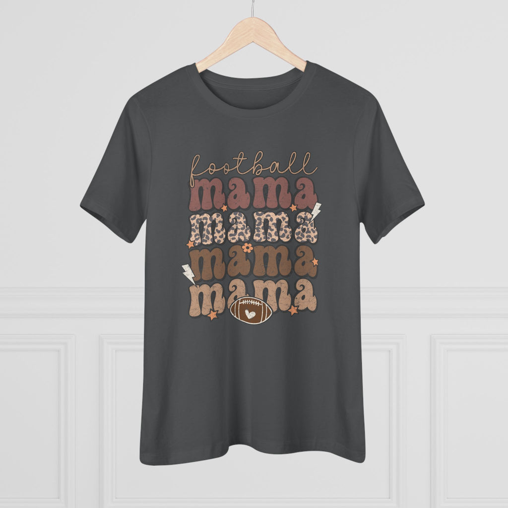 Football Mama x4 - Cotton Tee