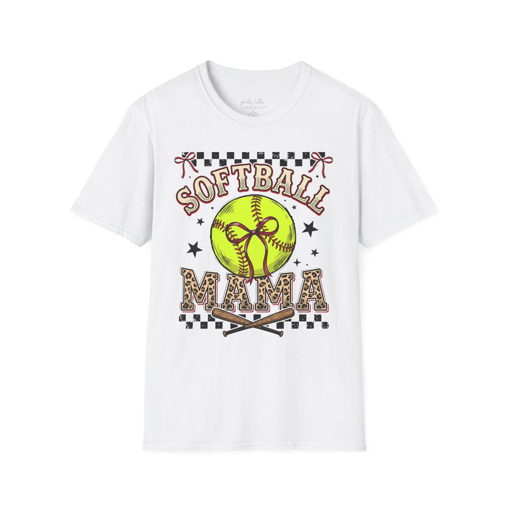 Softball Mama - Softstyle T-Shirt