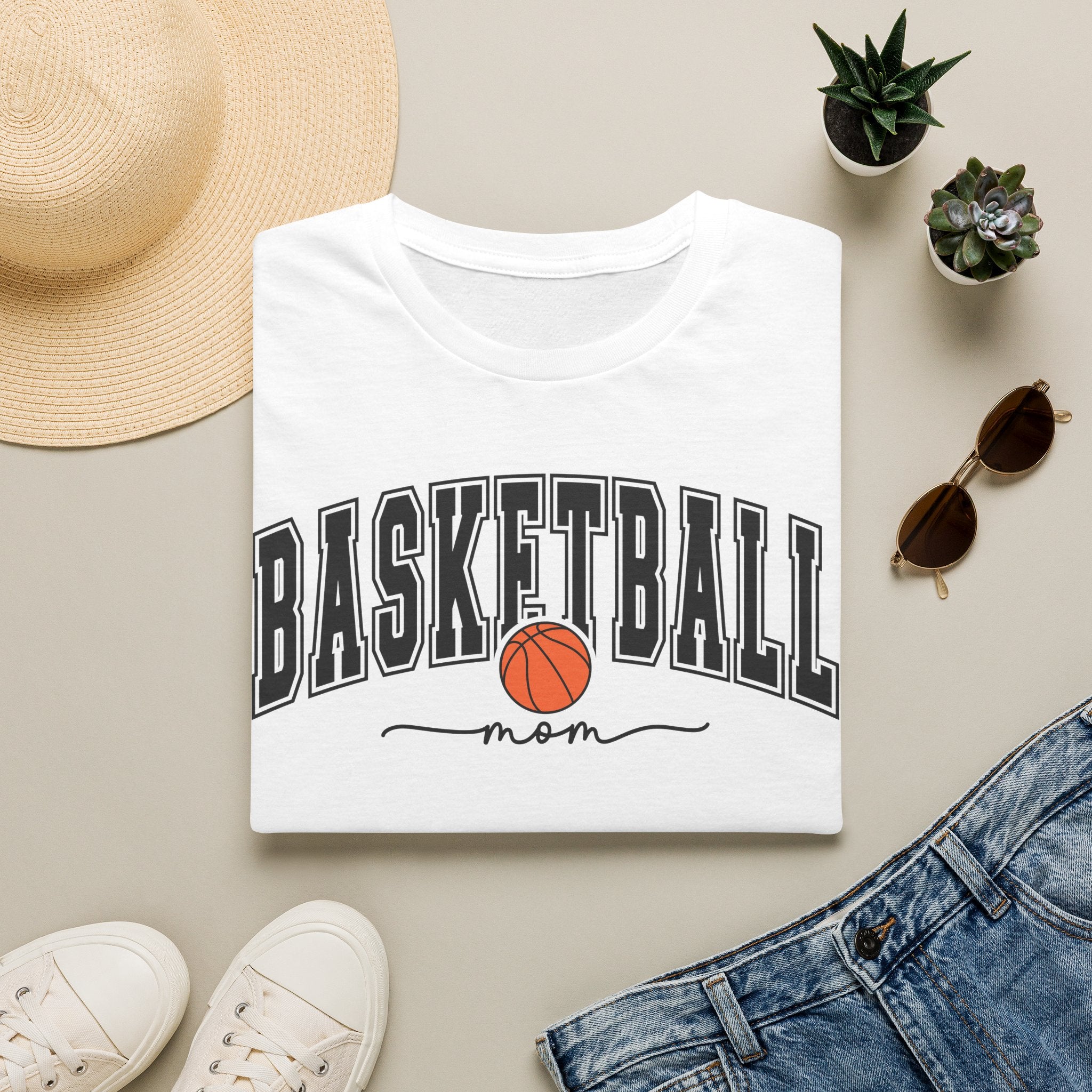 Basketball Mom - Softstyle T-Shirt