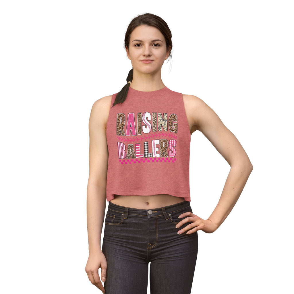 Raising Ballers Crop Top