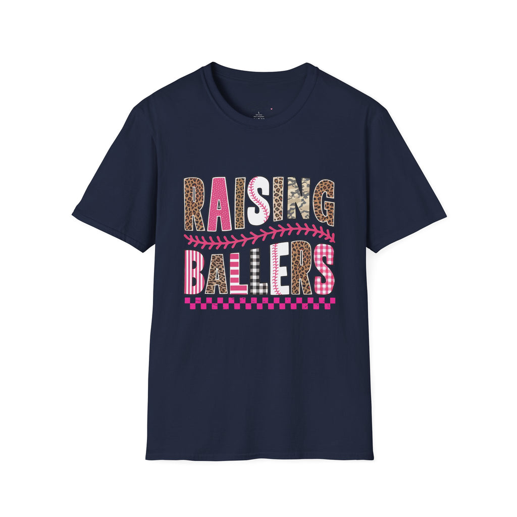 Raising Ballers - Softstyle T-Shirt