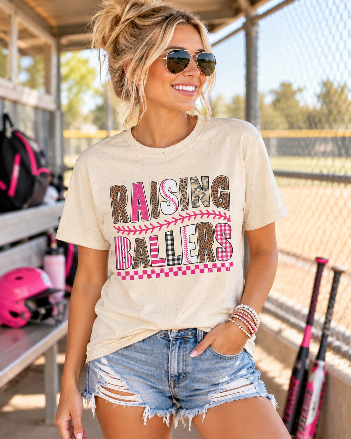 Raising Ballers - Softstyle T-Shirt