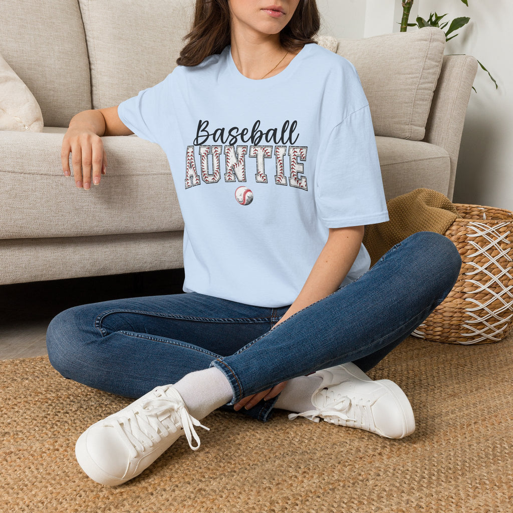 Baseball Auntie T-Shirt