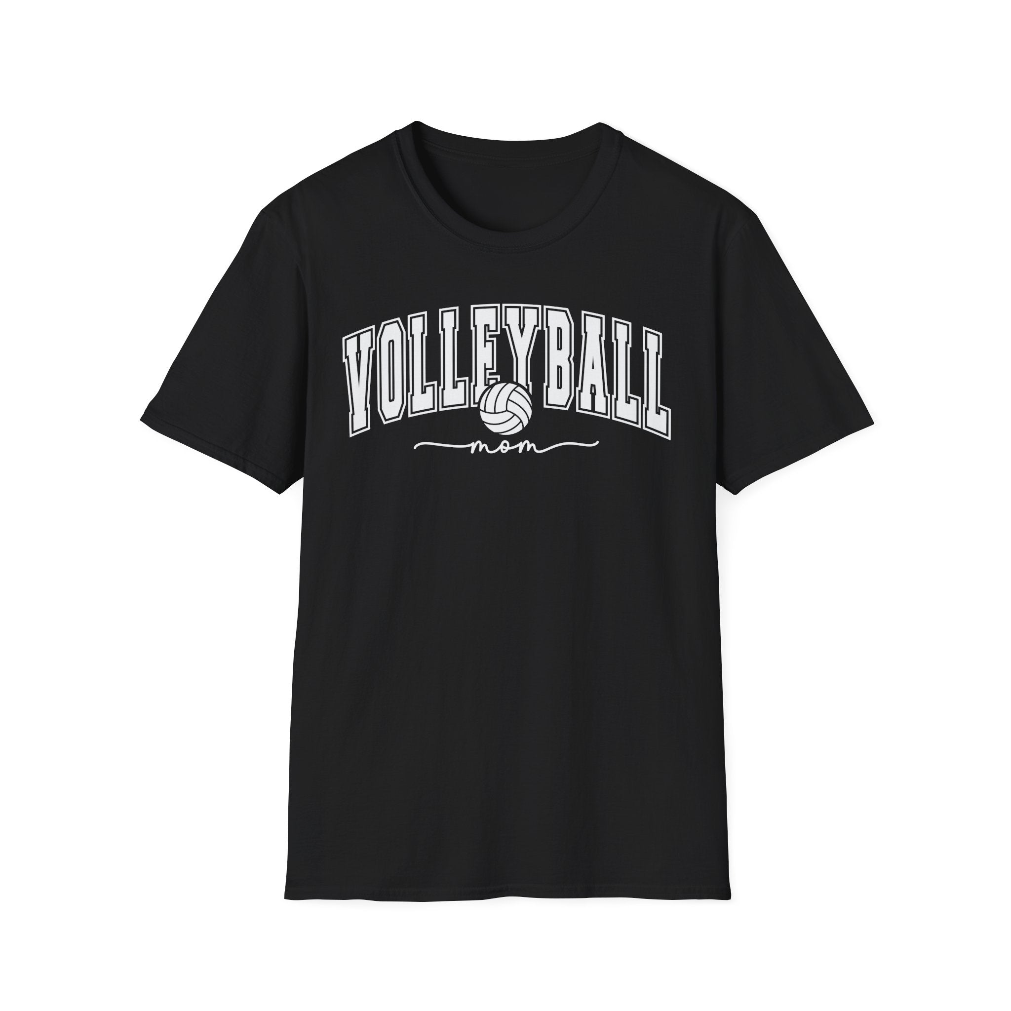 Volleyball Mom - Dark Softstyle T-Shirt
