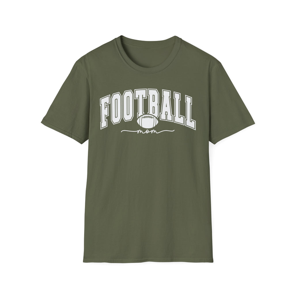 Football Mom - Softstyle T-Shirt