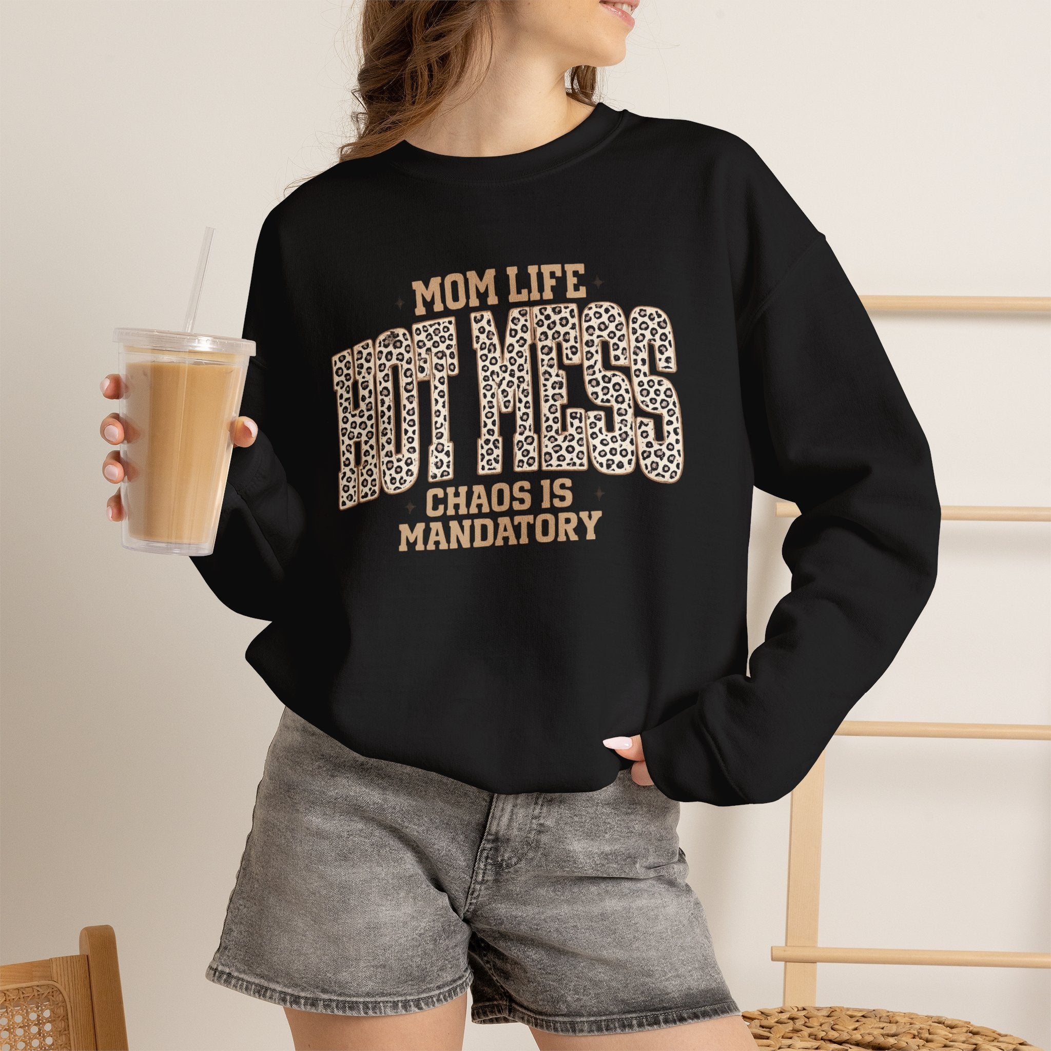 Hot Mess -  Heavy Blend™ Crewneck Sweatshirt