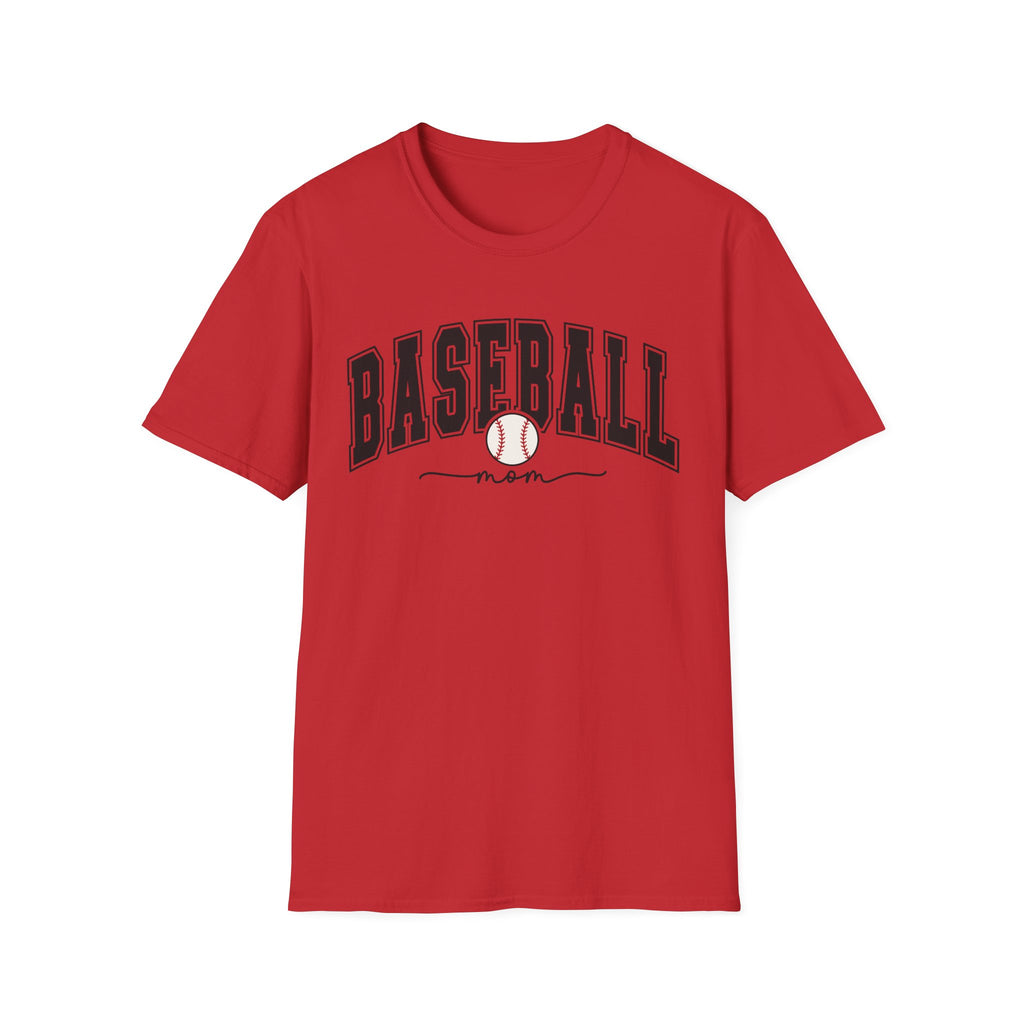 Baseball Mom - Unisex Softstyle T-Shirt