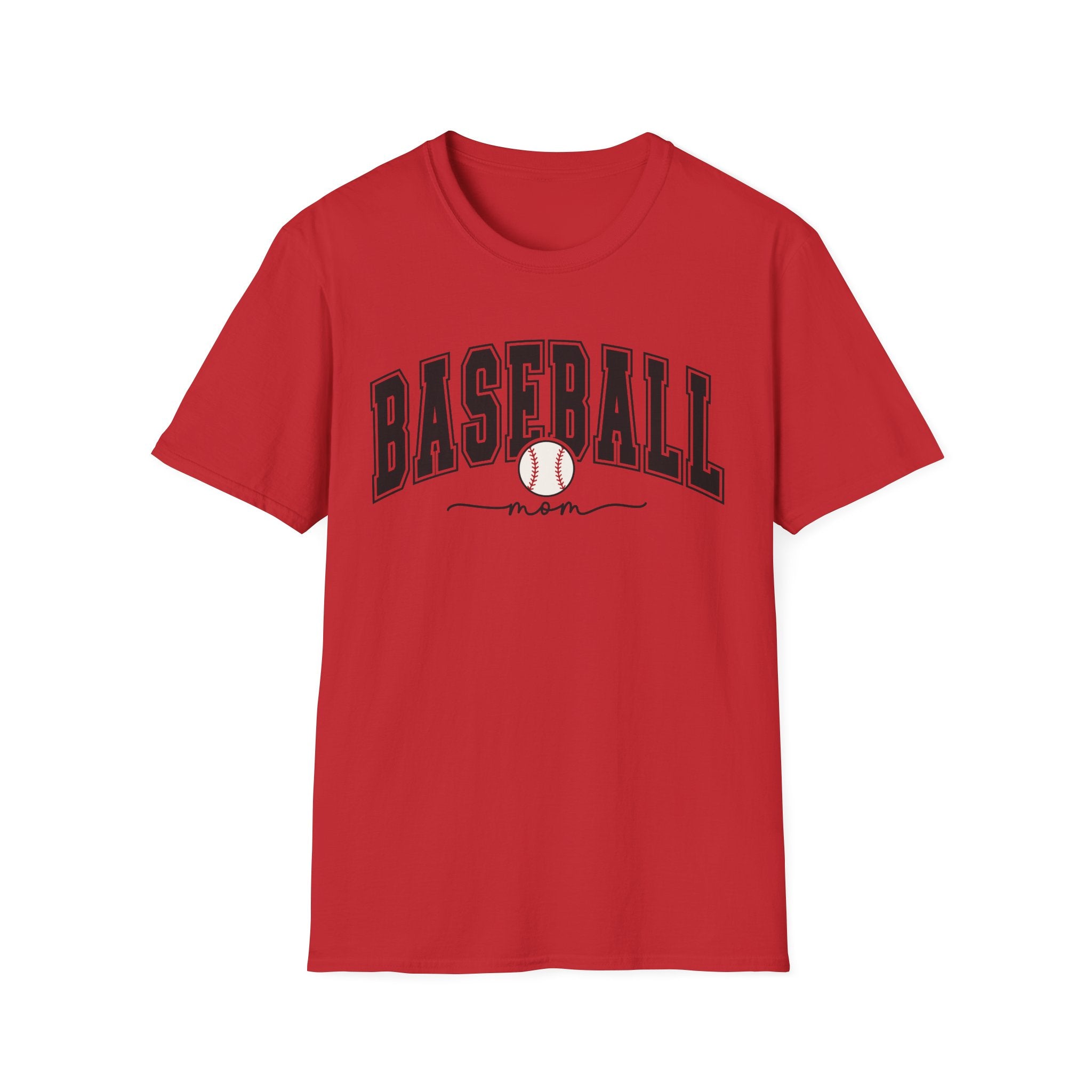 Baseball Mom - Unisex Softstyle T-Shirt