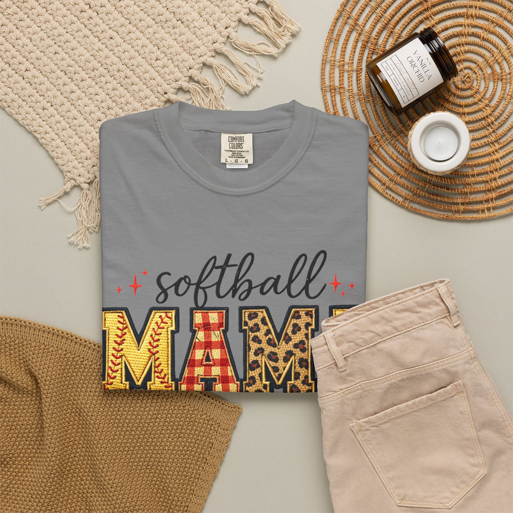 Softball mama T-shirt