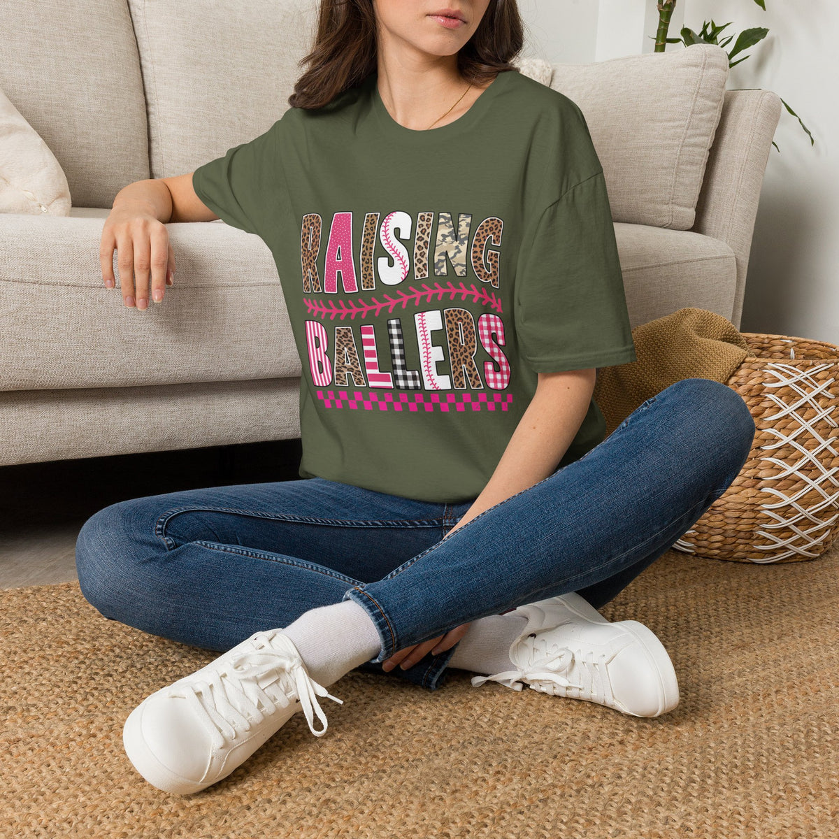Raising Ballers - Softstyle T-Shirt