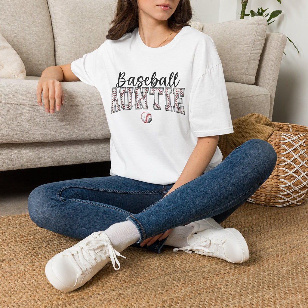 Baseball Auntie T-Shirt