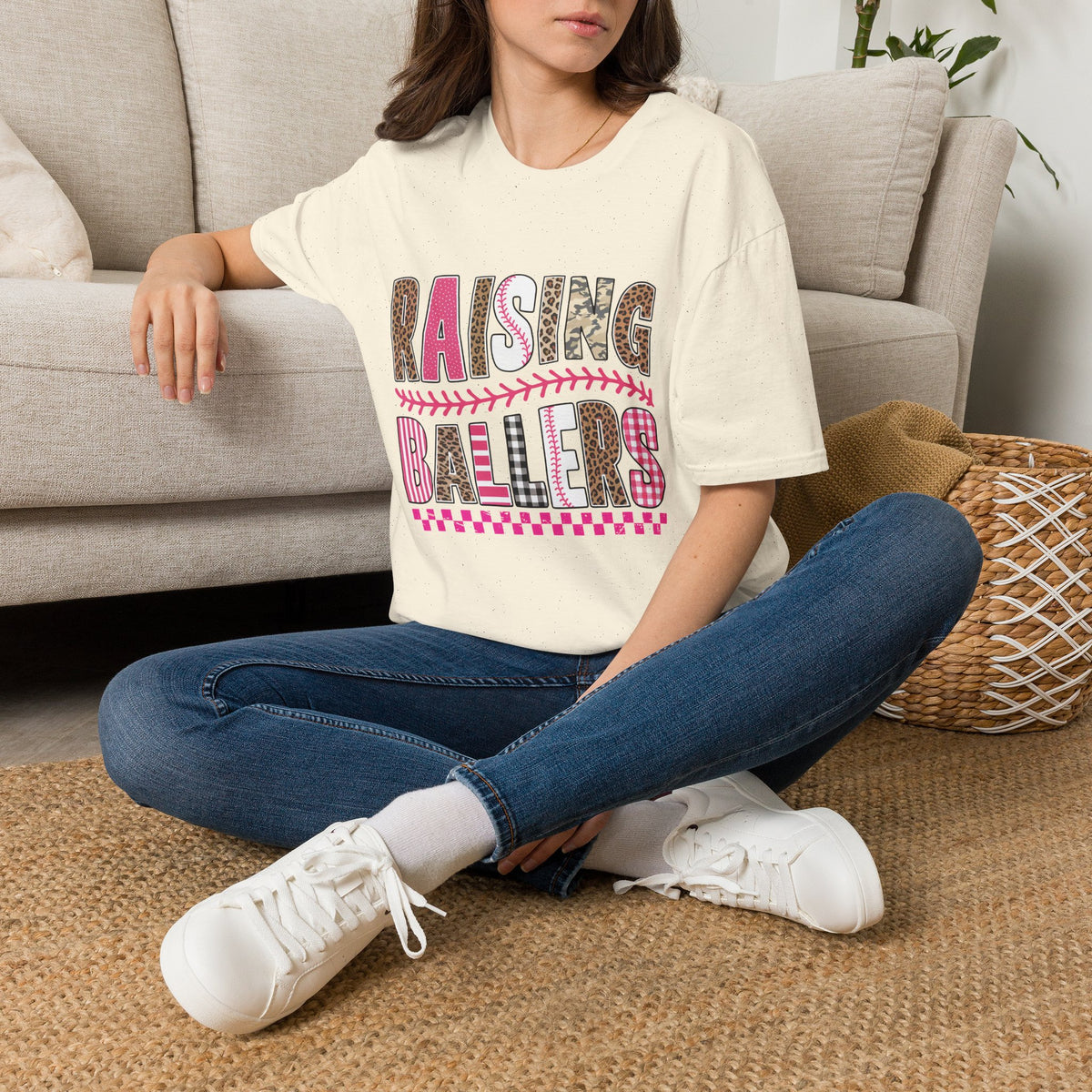 Raising Ballers - Softstyle T-Shirt