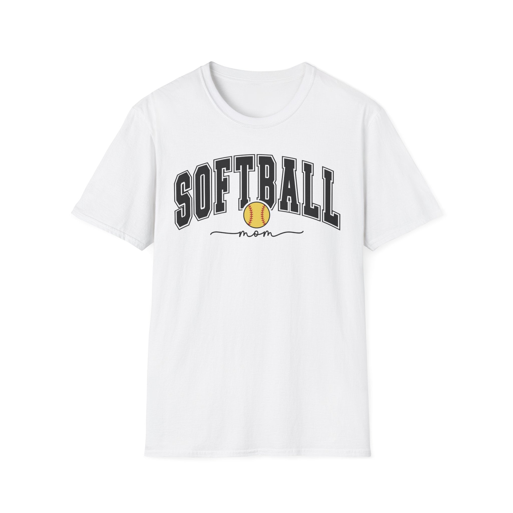 Soft ball Mom - Softstyle T-Shirt