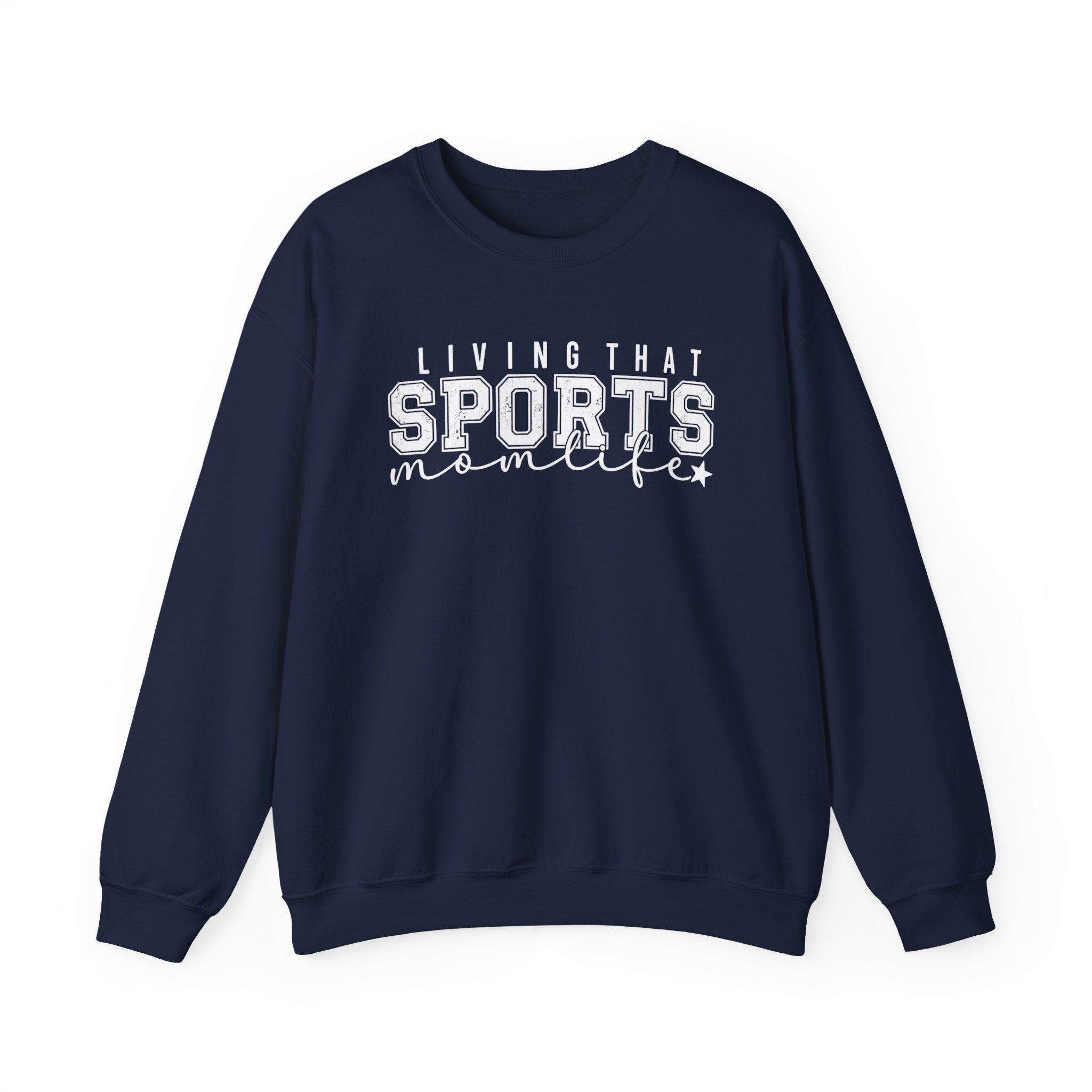 Sports Mom Life - Heavy Blend™ Crewneck Sweatshirt