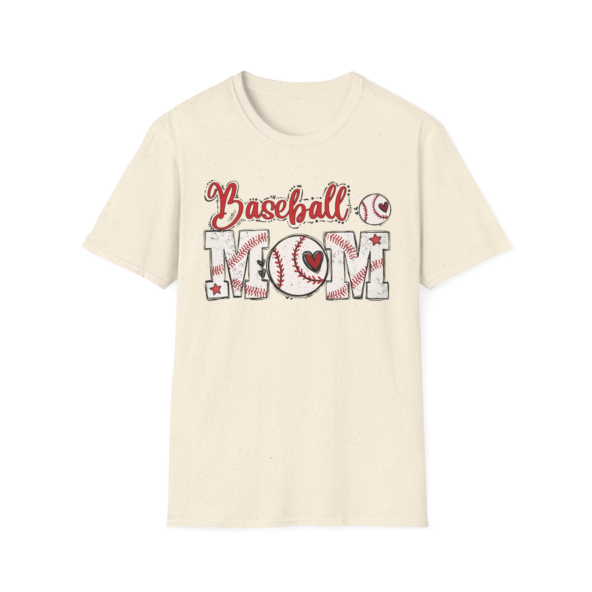 Baseball Mom - Softstyle T-Shirt