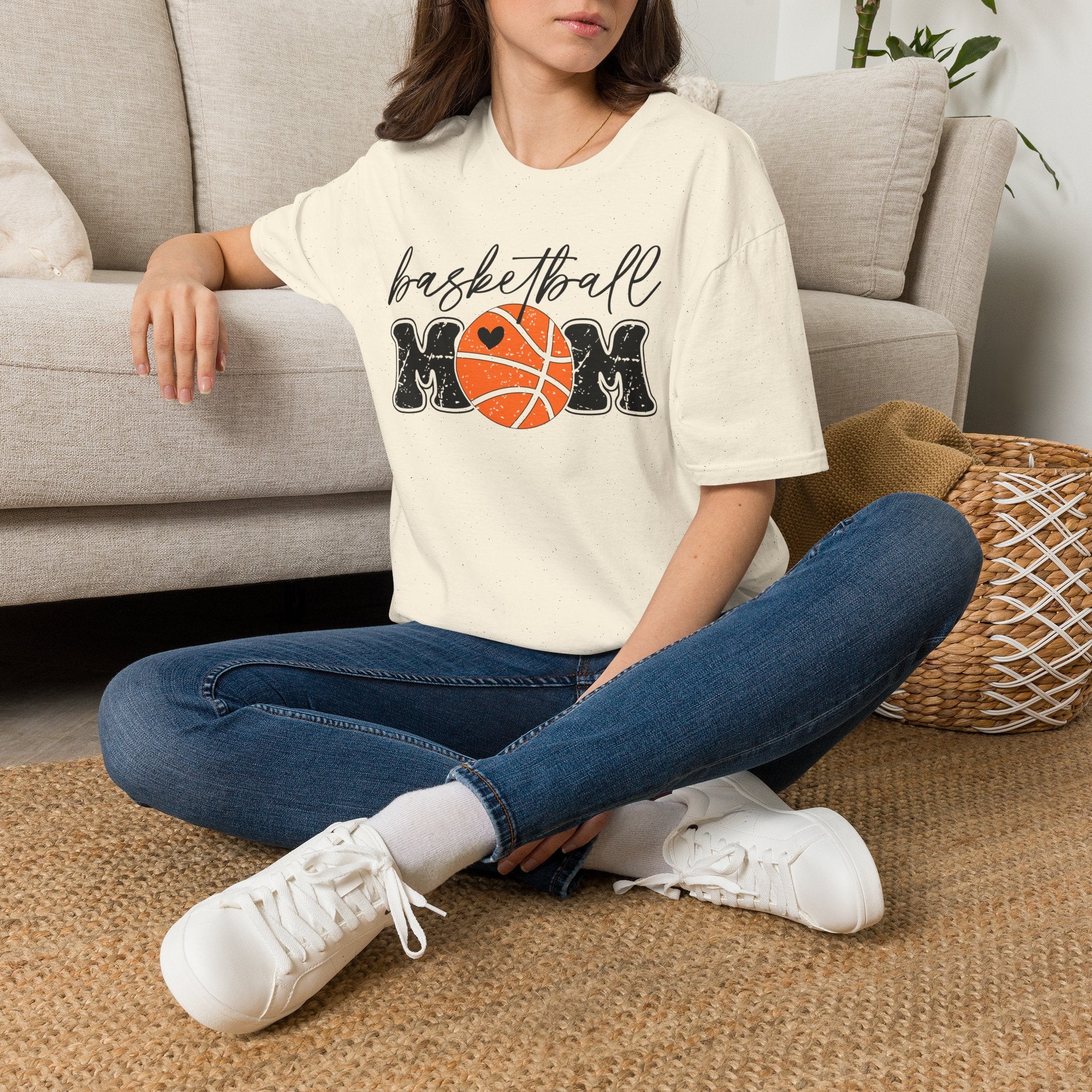Basketball Mom - Light Softstyle T-Shirt
