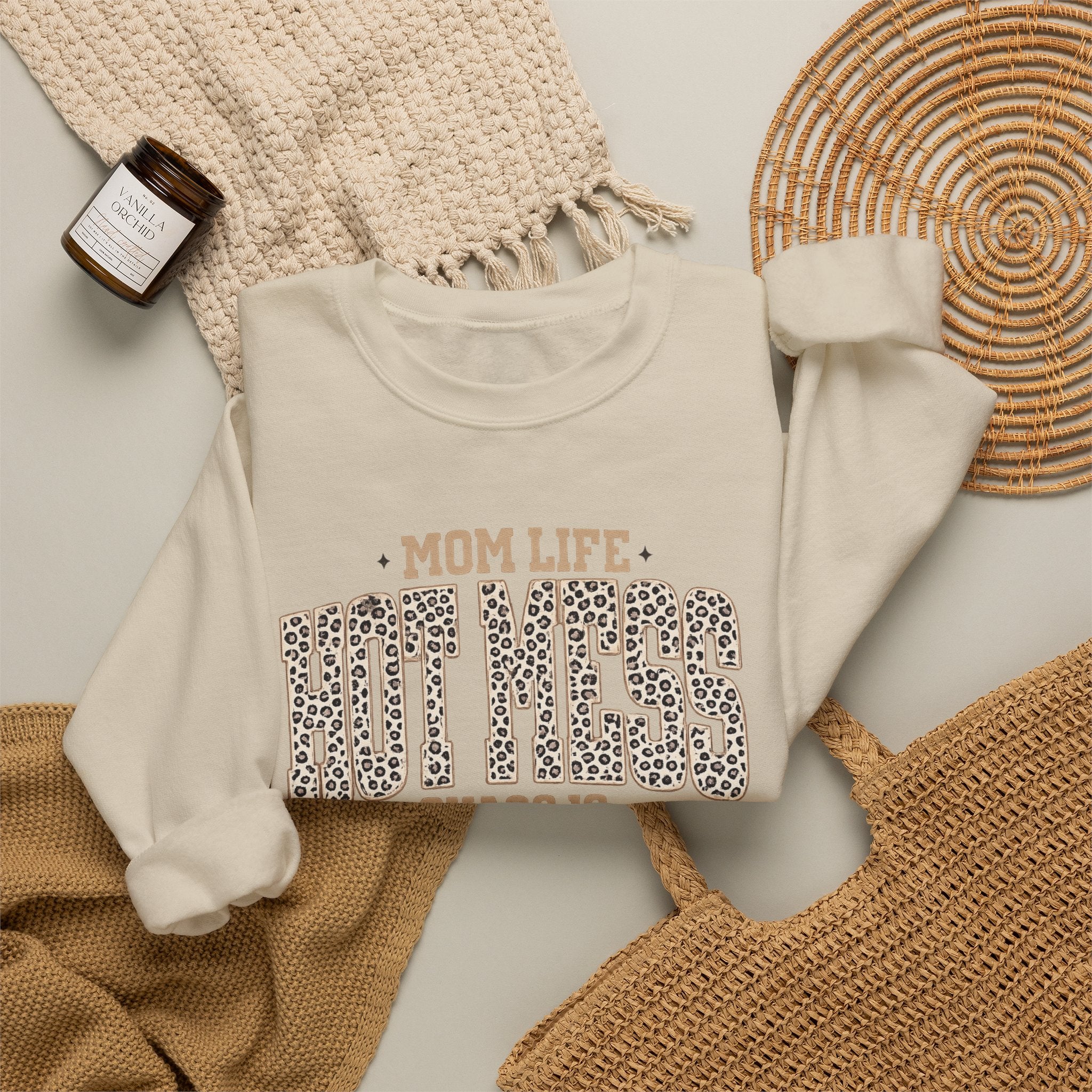 Hot Mess -  Heavy Blend™ Crewneck Sweatshirt