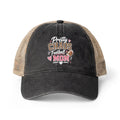 Pretty Chaos Football Mom- Darker Hats