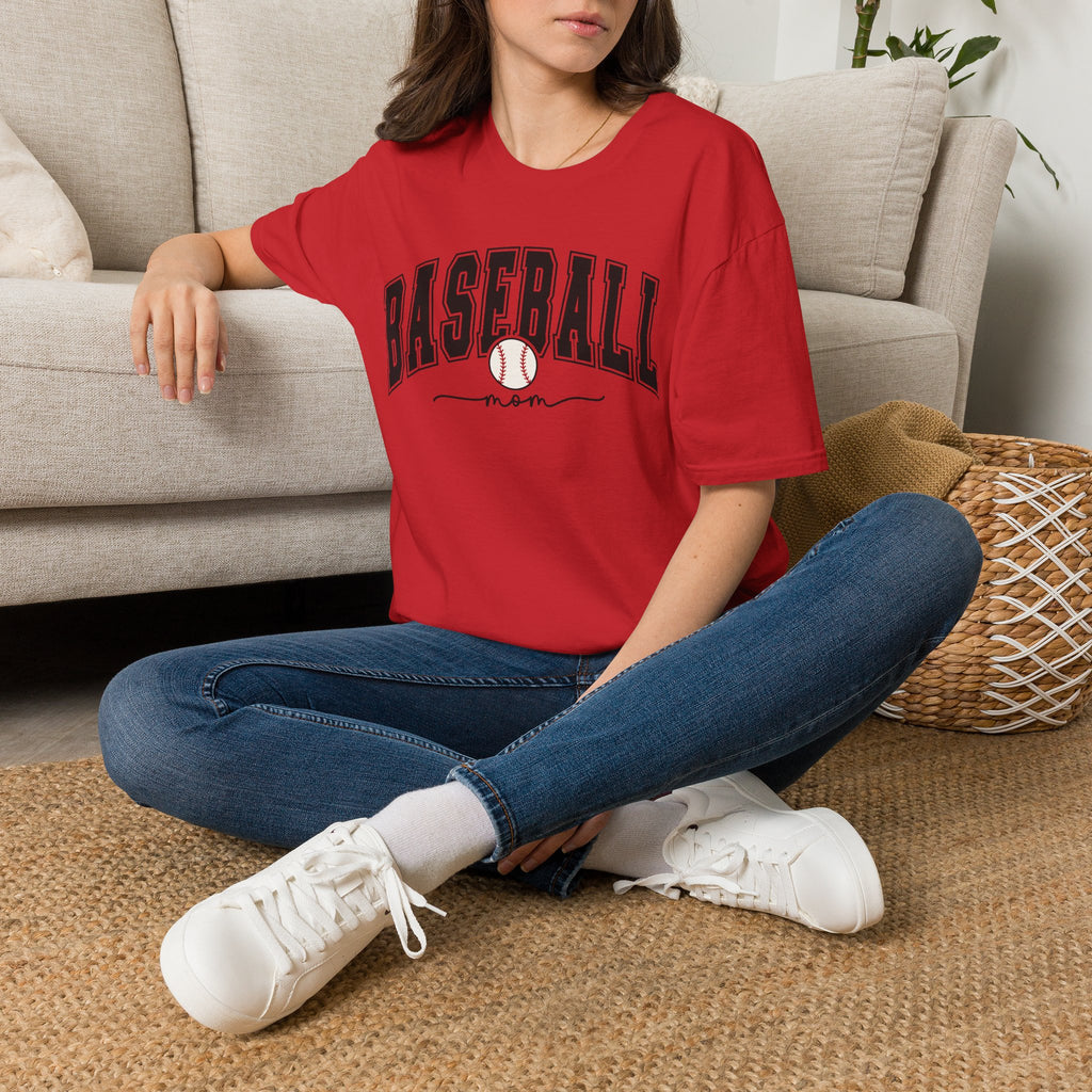 Baseball Mom - Unisex Softstyle T-Shirt