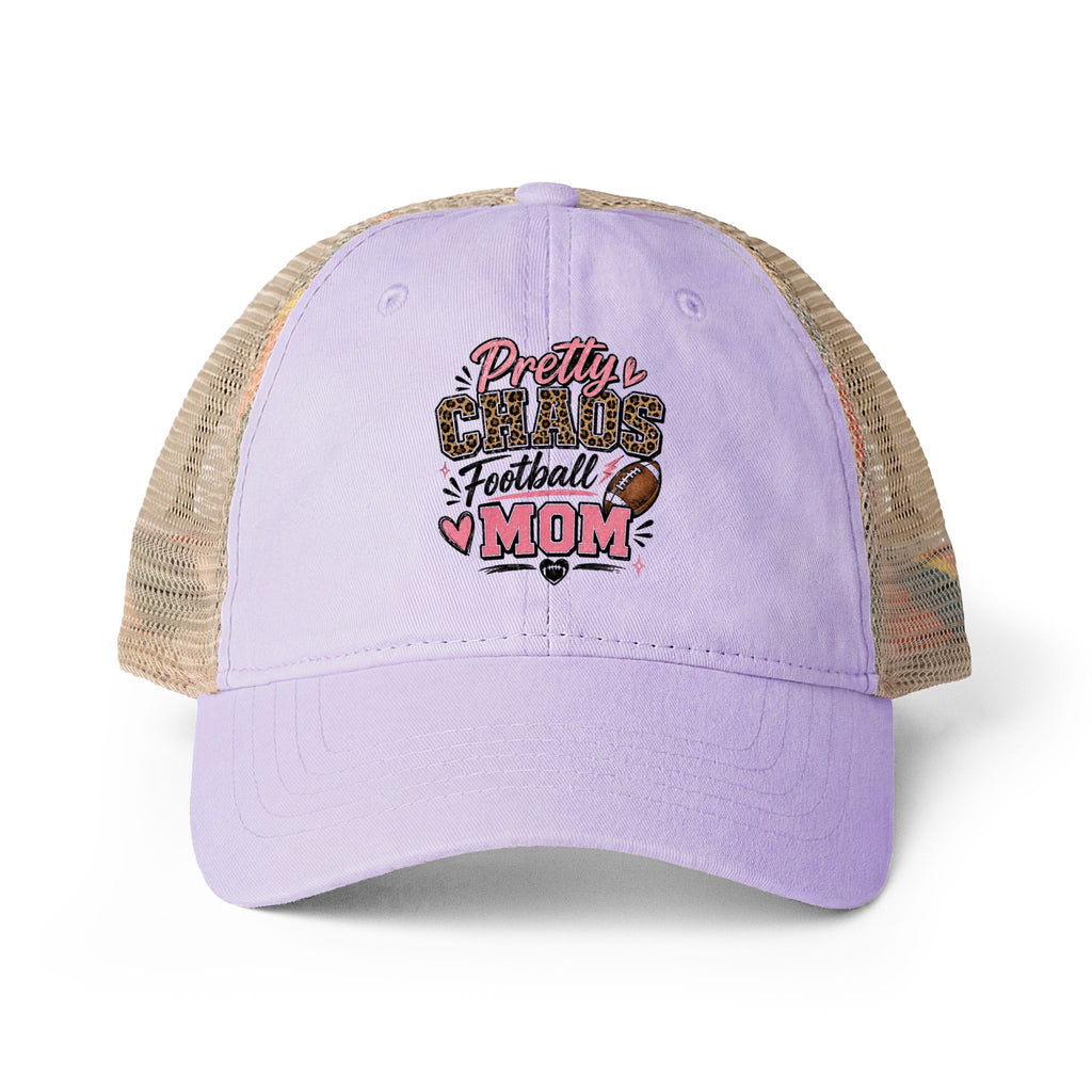 Pretty Chaos Football Mom- Lighter Hats