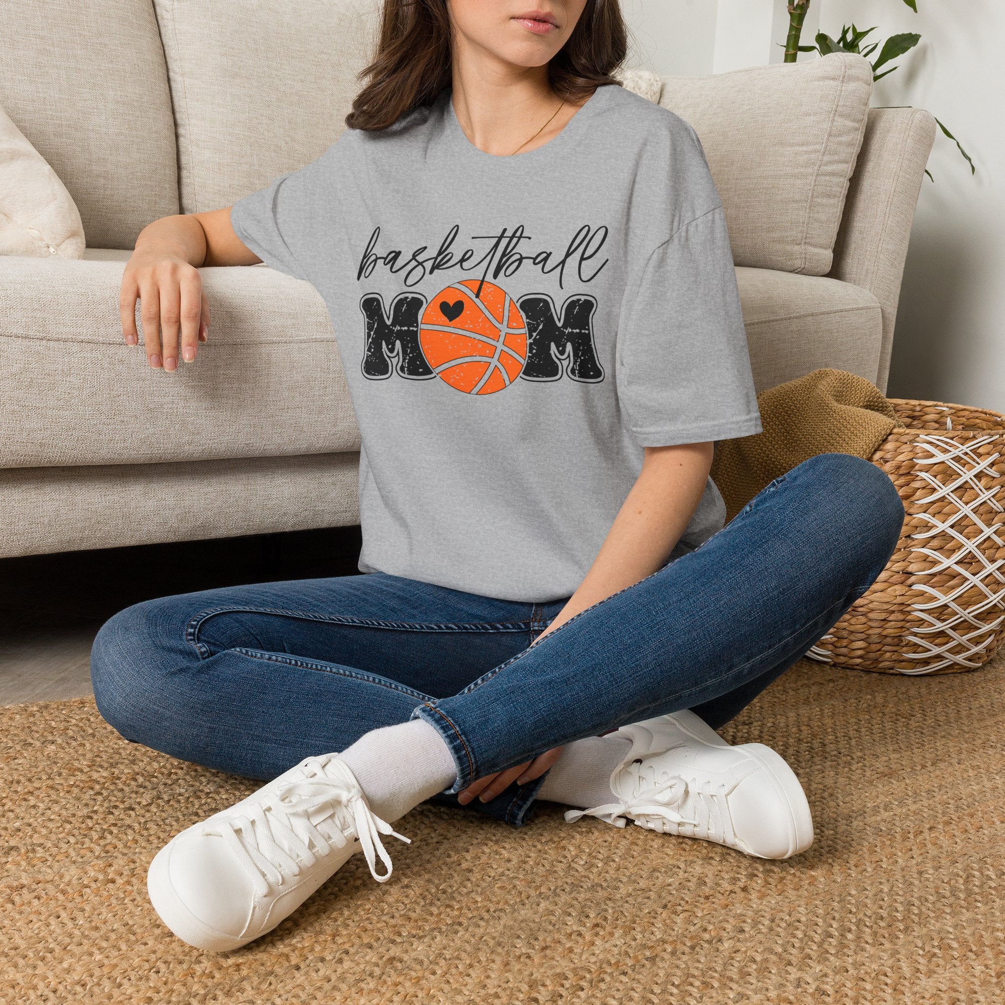 Basketball Mom - Light Softstyle T-Shirt