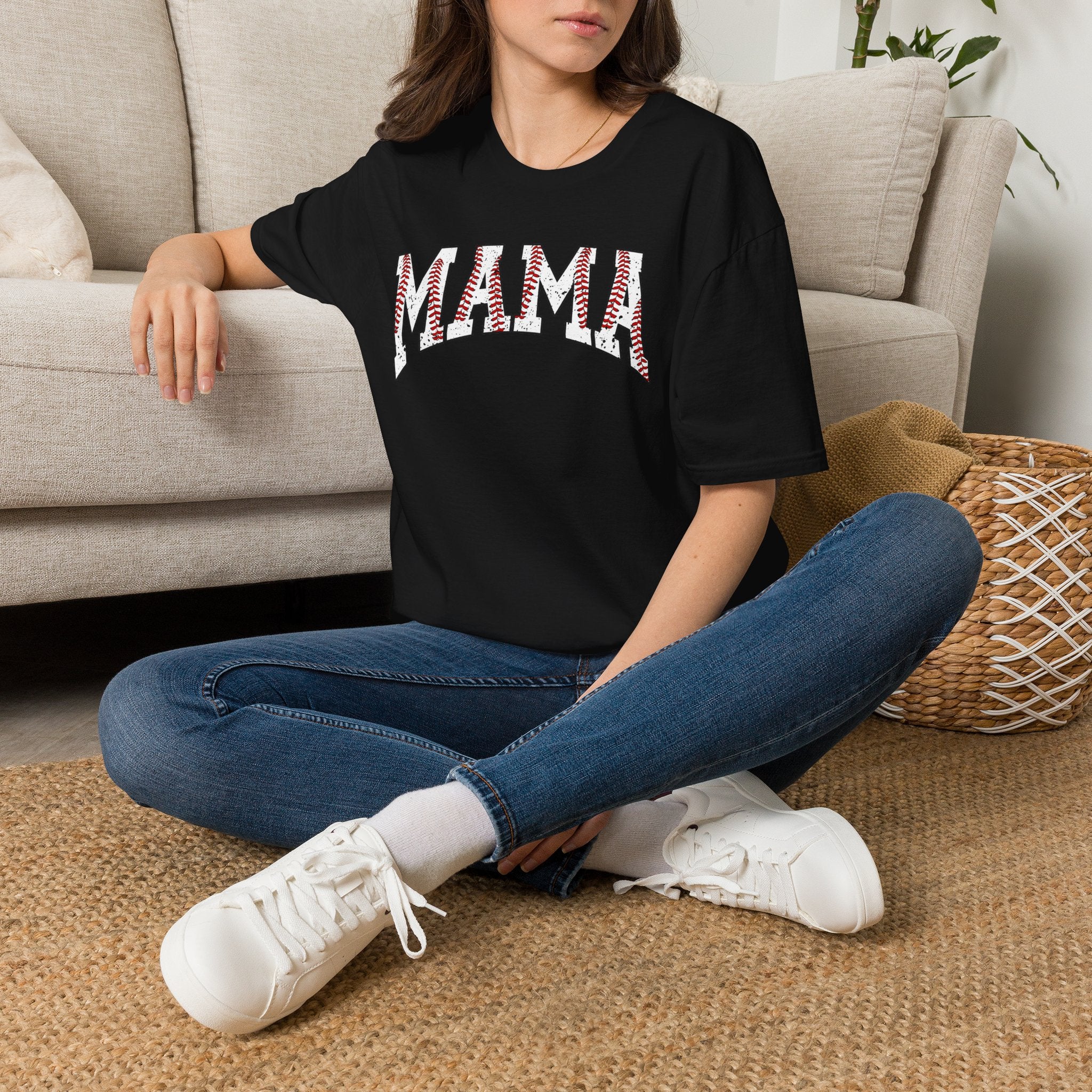 Baseball MAMA - Softstyle T-Shirt