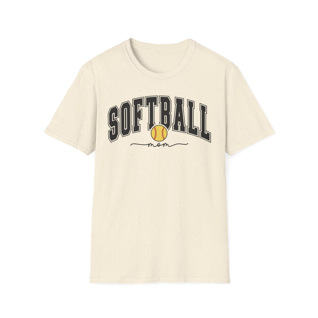 Soft ball Mom - Softstyle T-Shirt