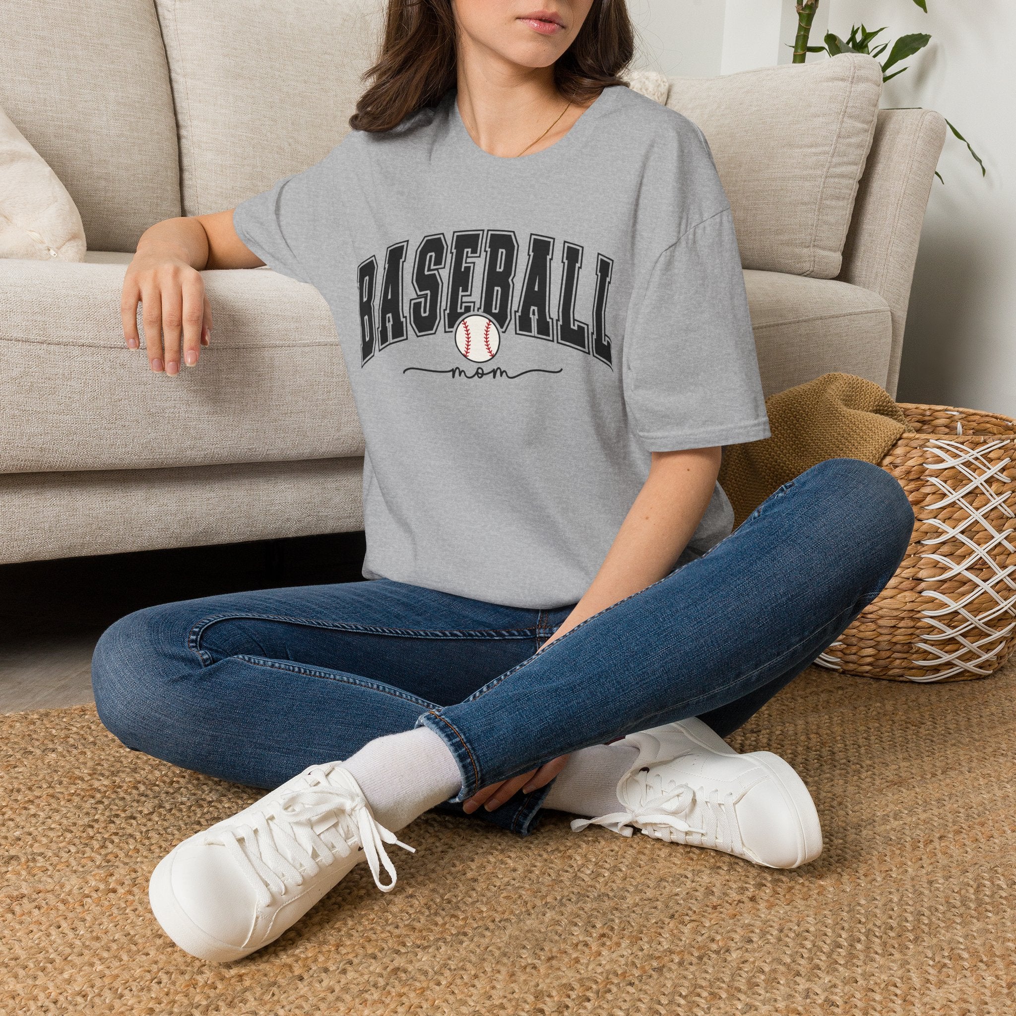 Baseball Mom - Unisex Softstyle T-Shirt