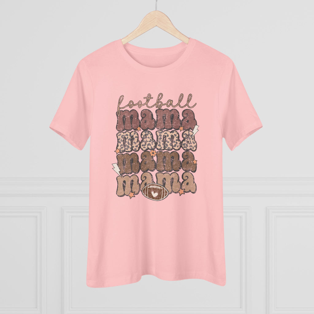 Football Mama x4 - Cotton Tee