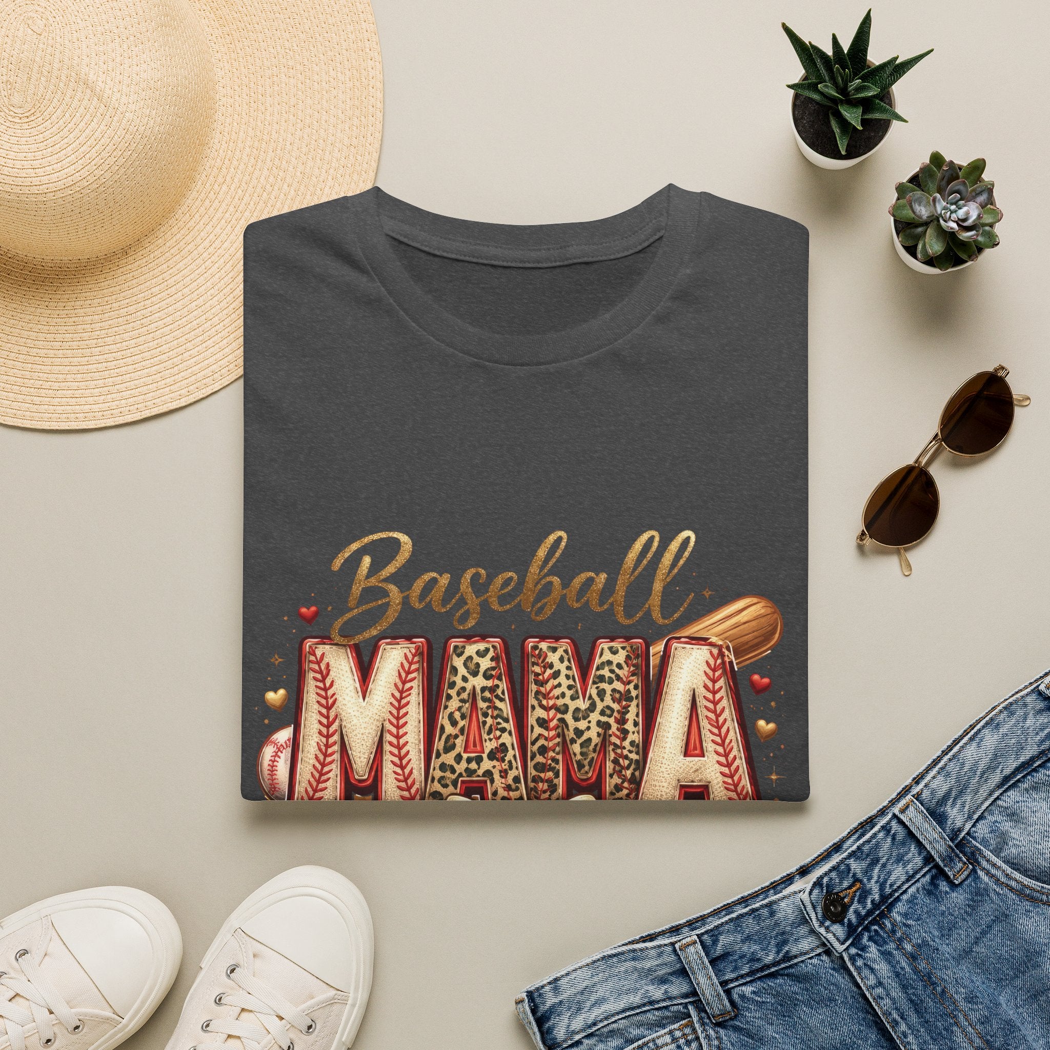 Baseball Mom - Softstyle T-Shirt