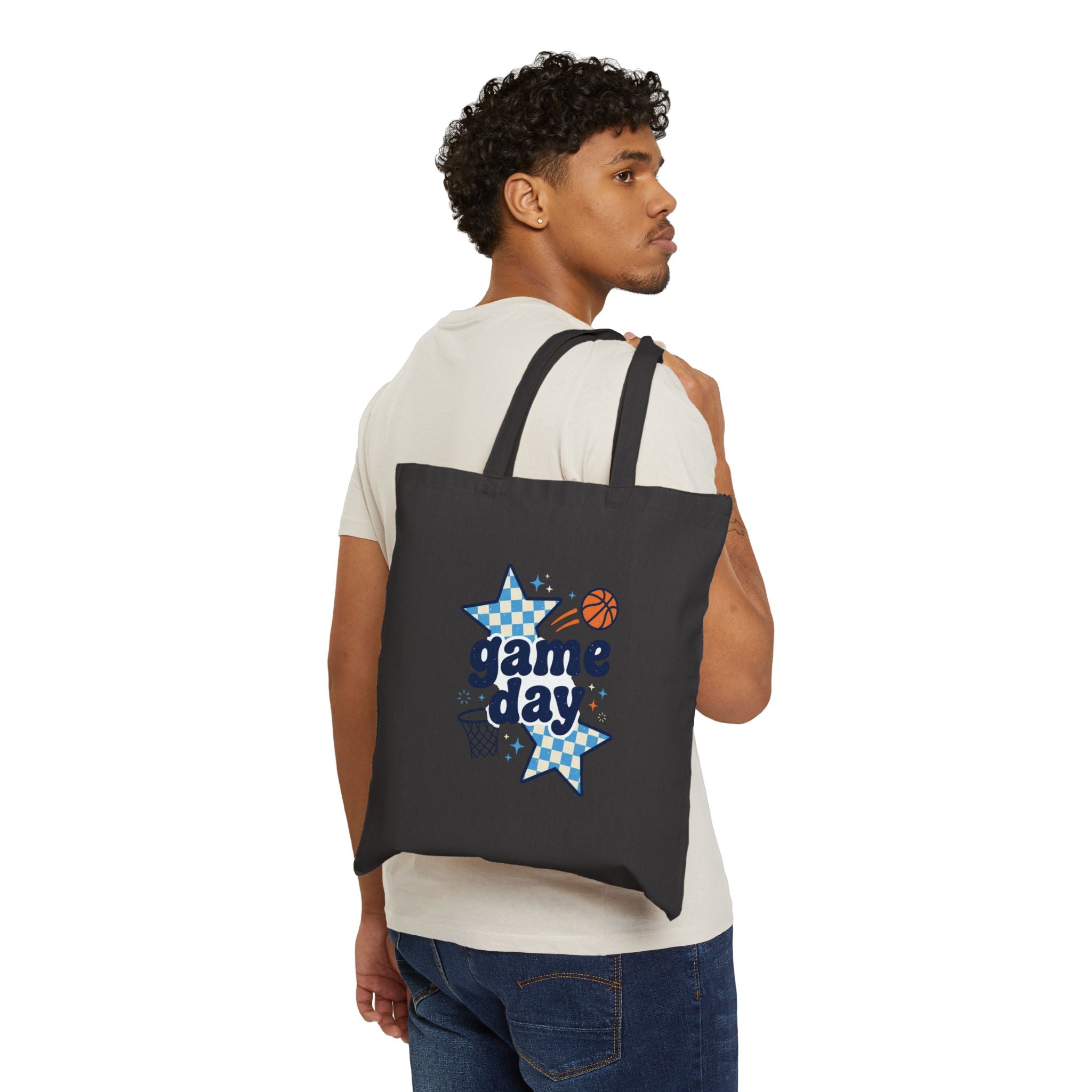 Texas Basketball Pride Tote | Western Typography, Hoops Graphic