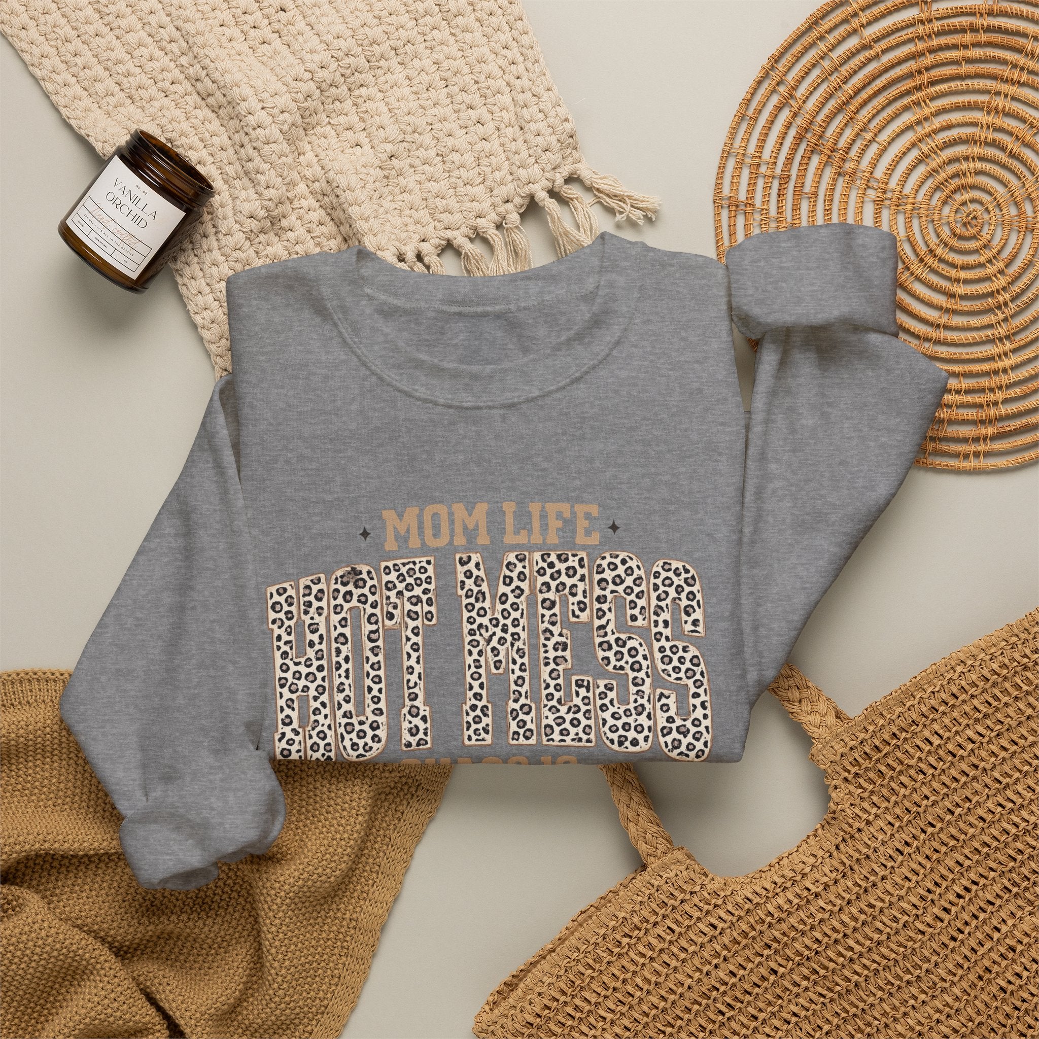 Hot Mess -  Heavy Blend™ Crewneck Sweatshirt
