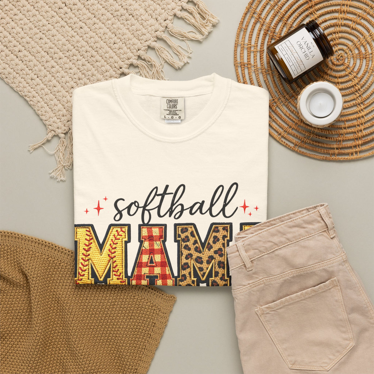 Softball mama T-shirt