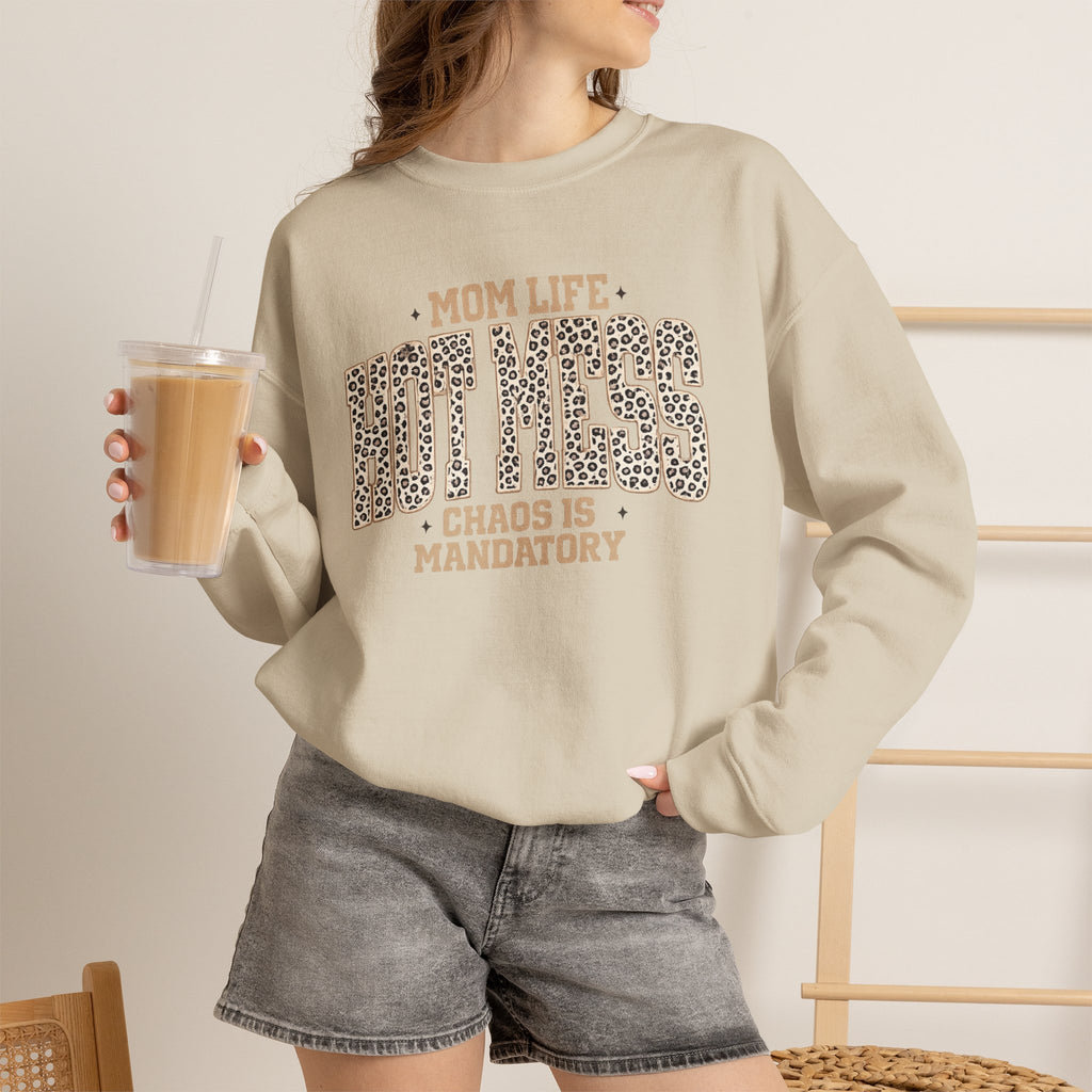 Hot Mess -  Heavy Blend™ Crewneck Sweatshirt