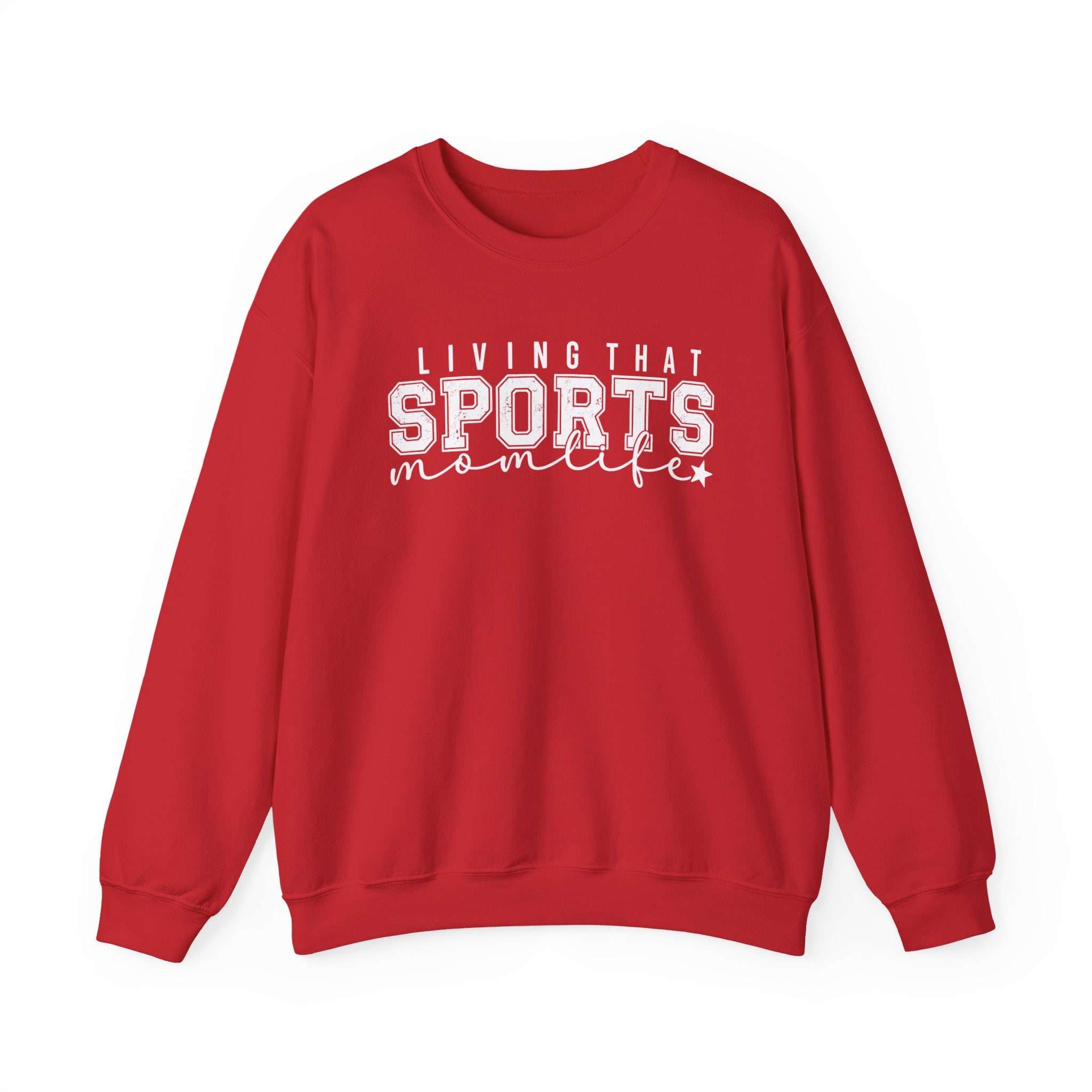 Sports Mom Life - Heavy Blend™ Crewneck Sweatshirt