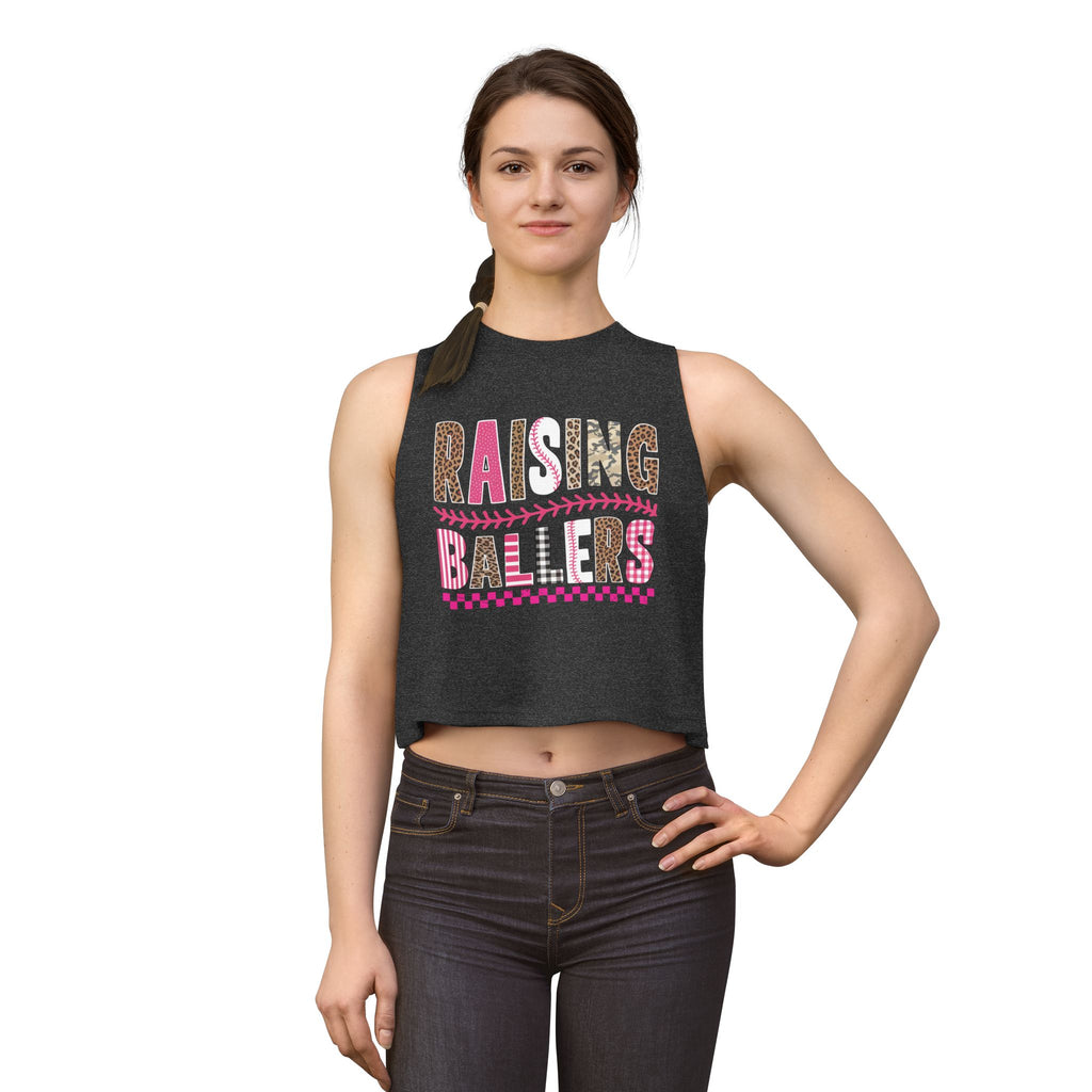 Raising Ballers Crop Top