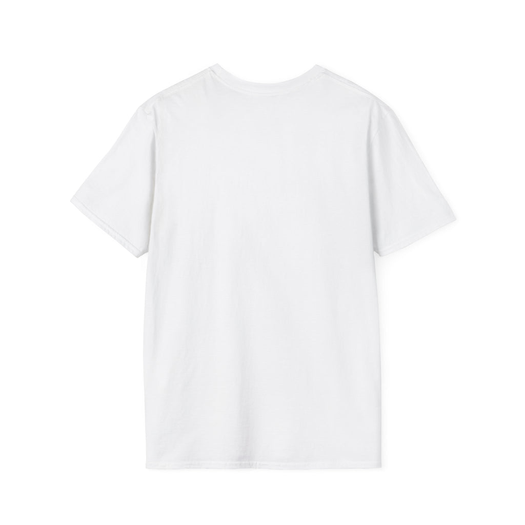 Hot mess softball momma - Softstyle T-Shirt