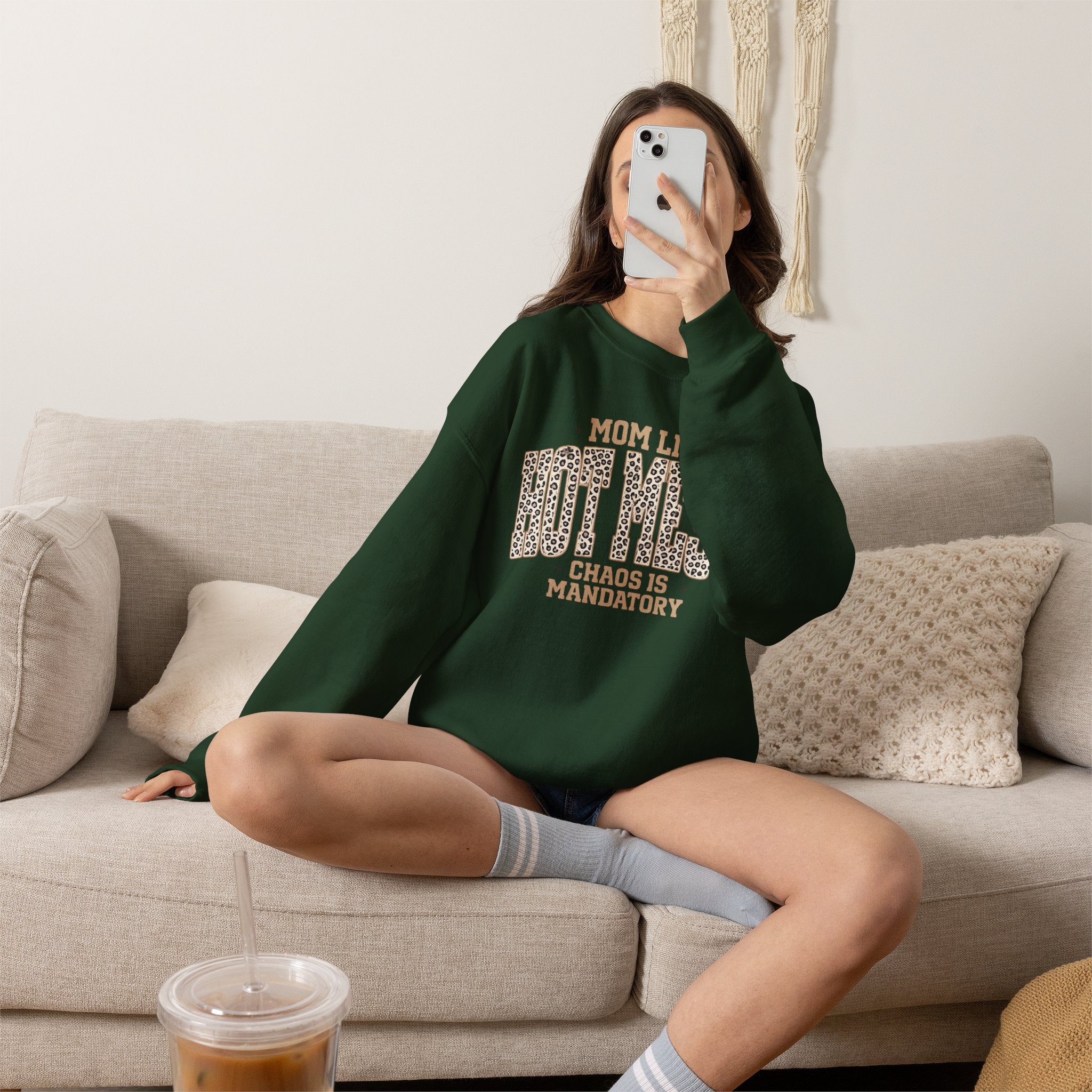 Hot Mess -  Heavy Blend™ Crewneck Sweatshirt