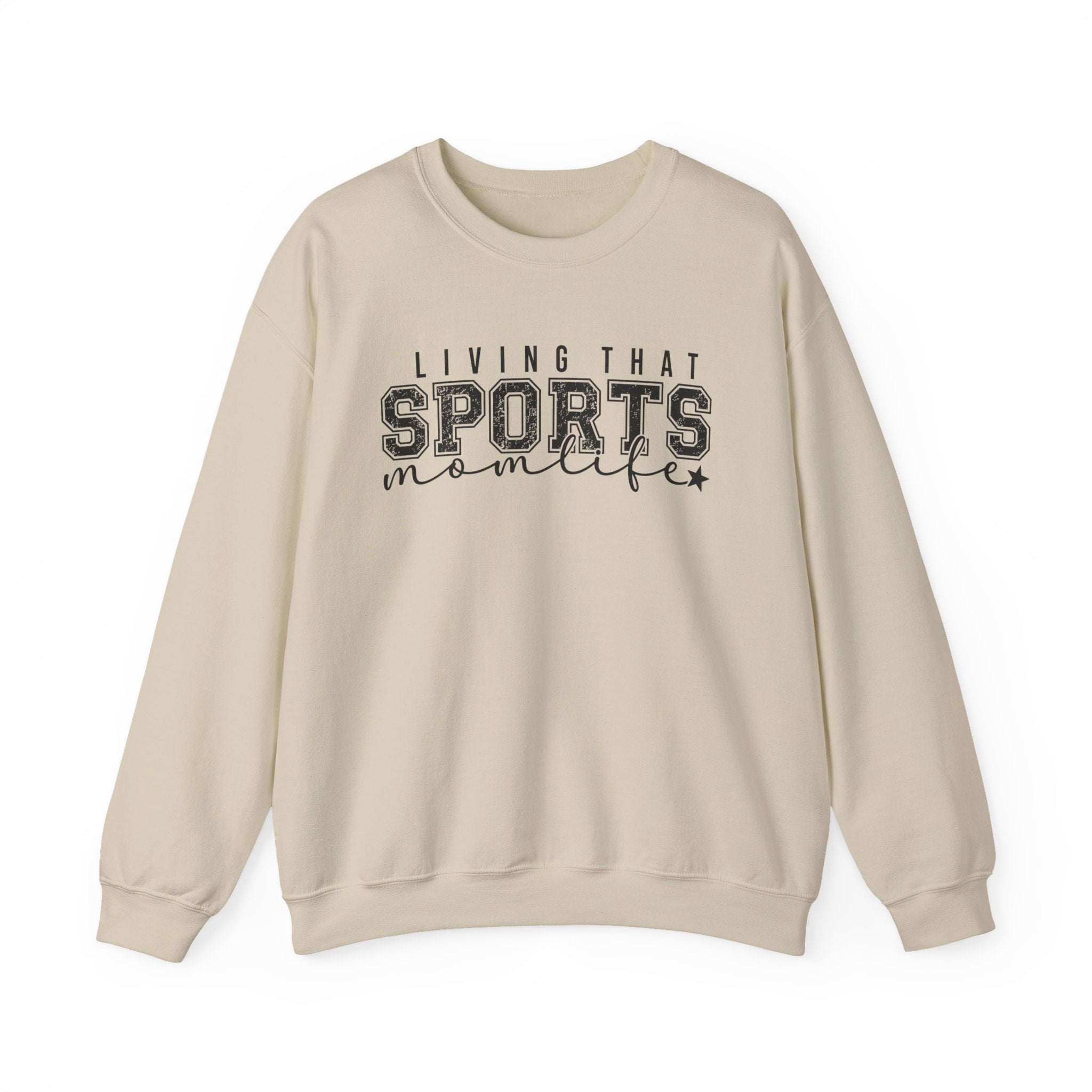 Sports Mom Life - Heavy Blend™ Crewneck Sweatshirt