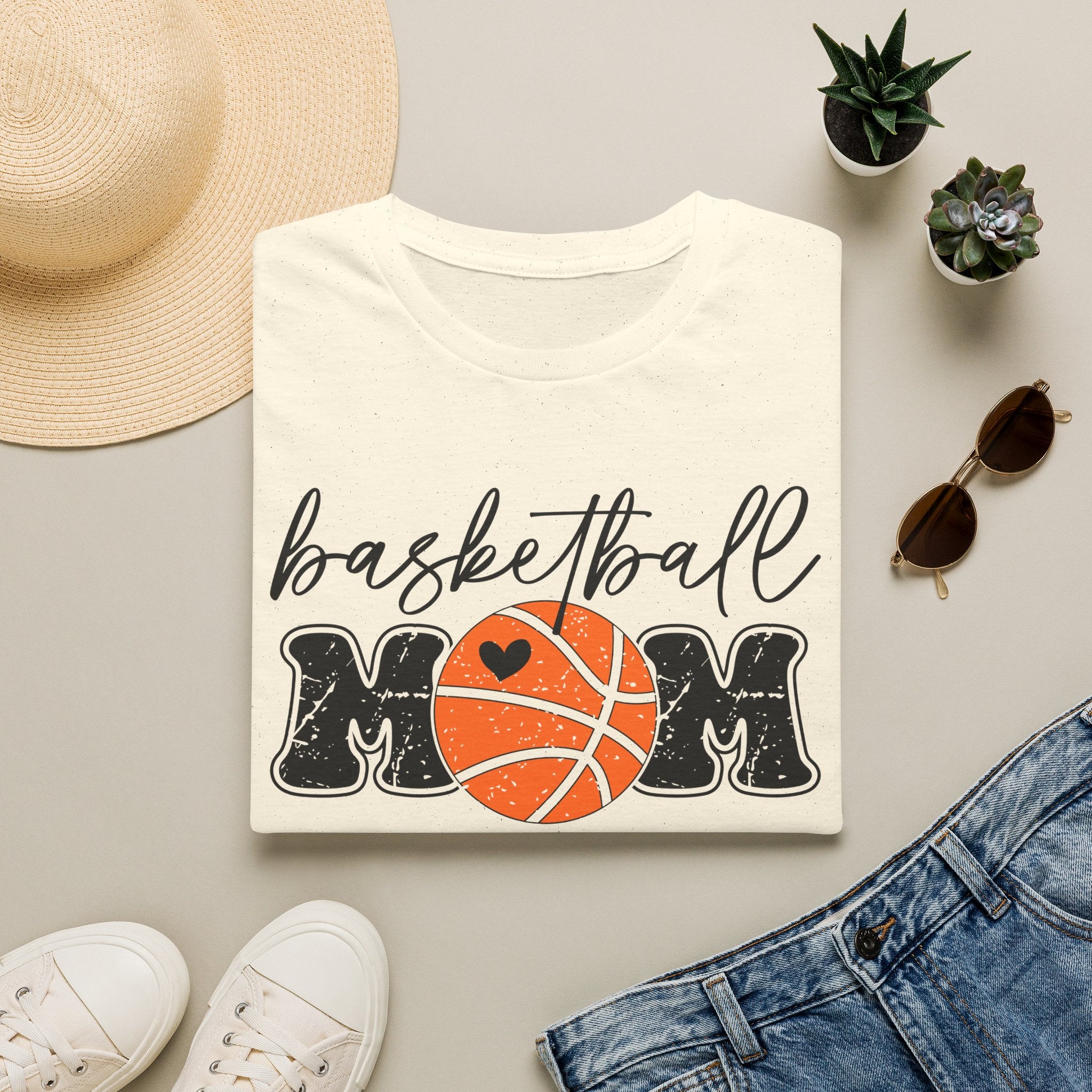 Basketball Mom - Light Softstyle T-Shirt