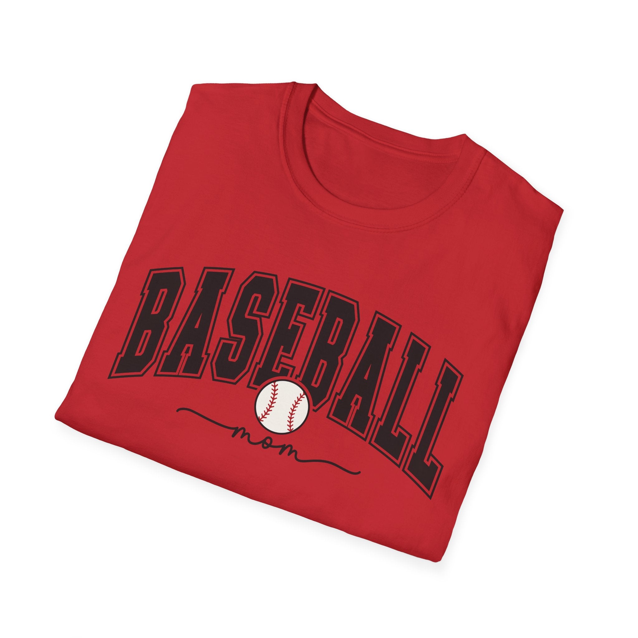 Baseball Mom - Unisex Softstyle T-Shirt