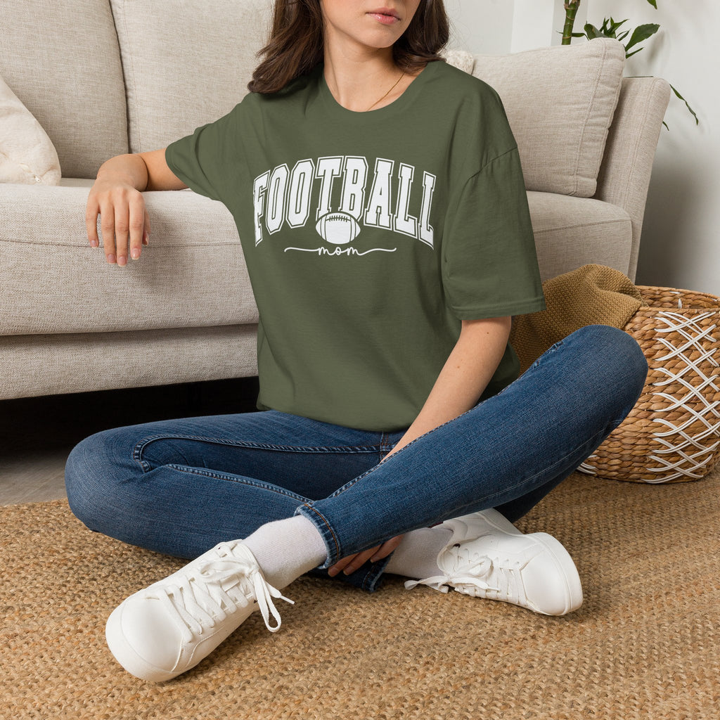 Football Mom - Softstyle T-Shirt