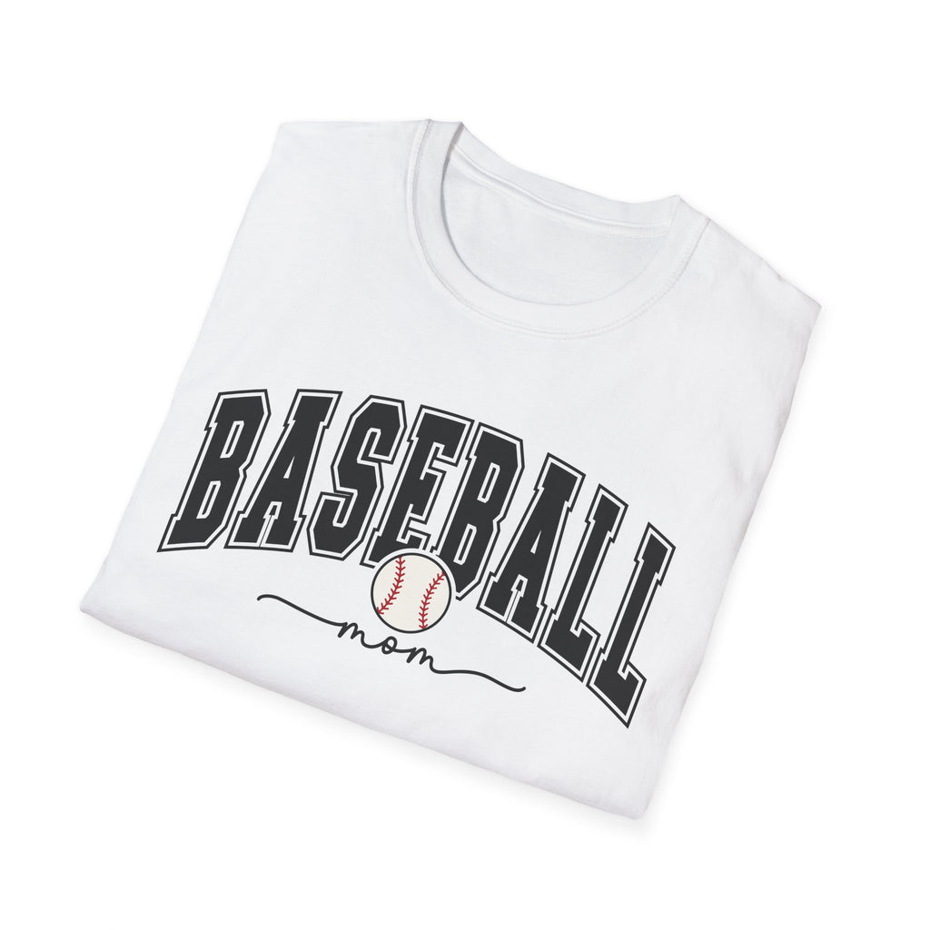 Baseball Mom - Unisex Softstyle T-Shirt