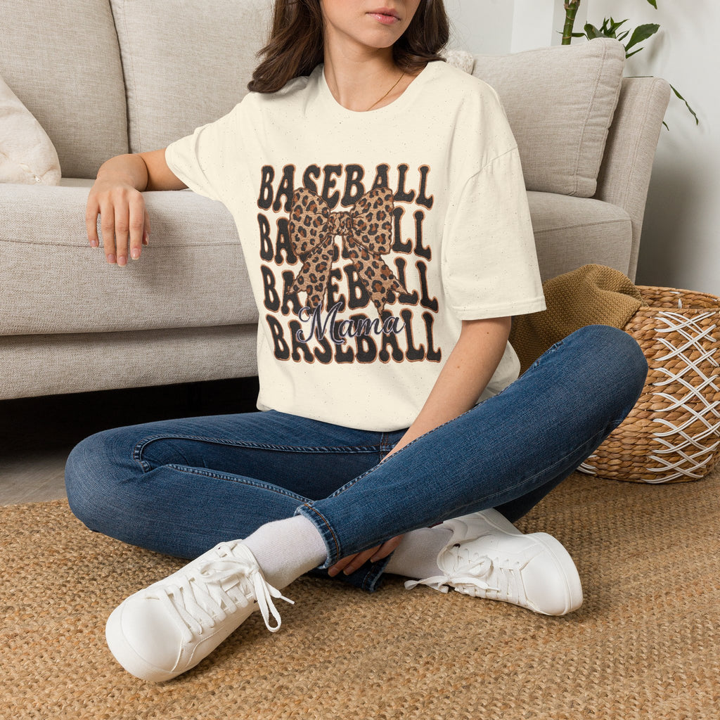 Baseball Bow tie - Unisex Softstyle T-Shirt