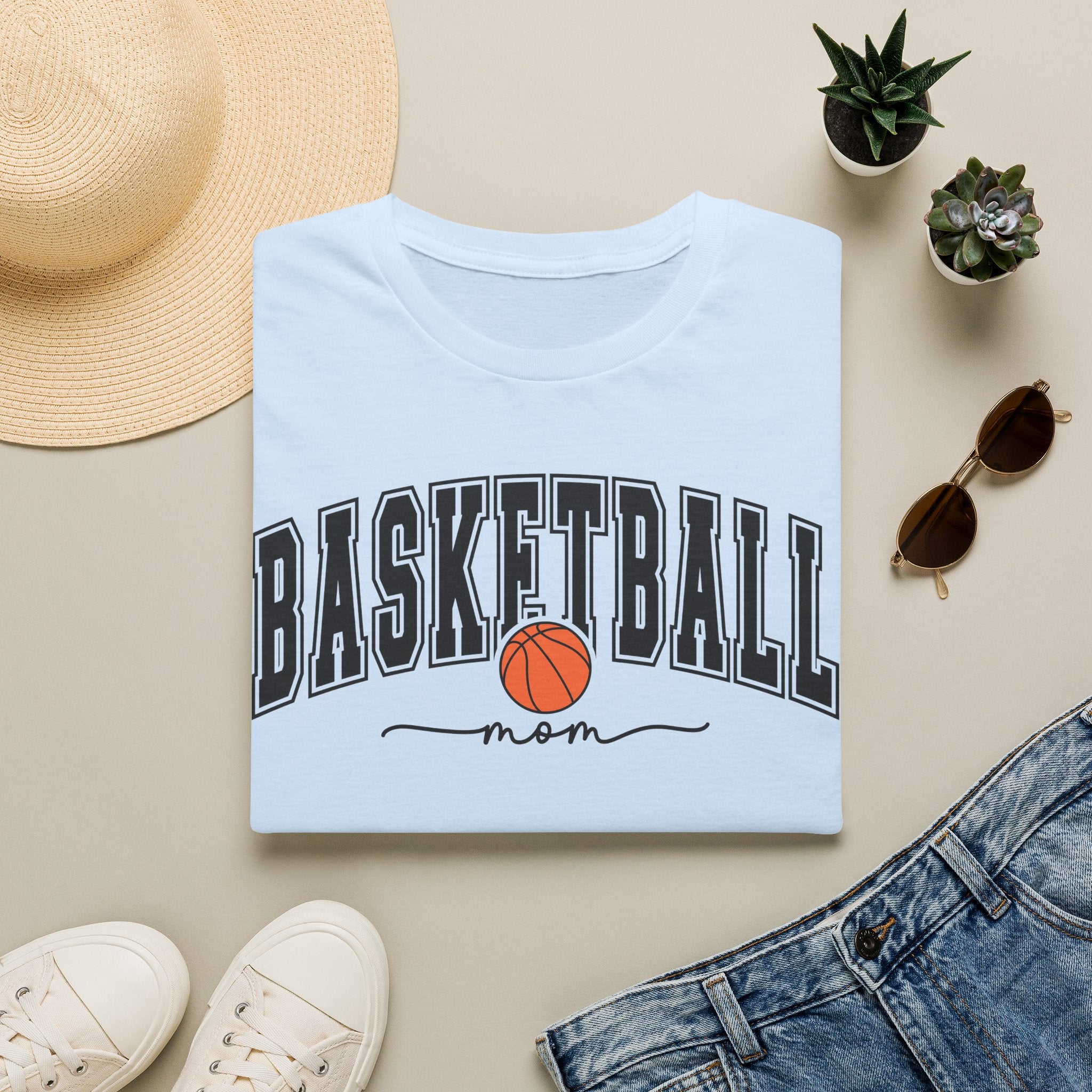 Basketball Mom - Softstyle T-Shirt