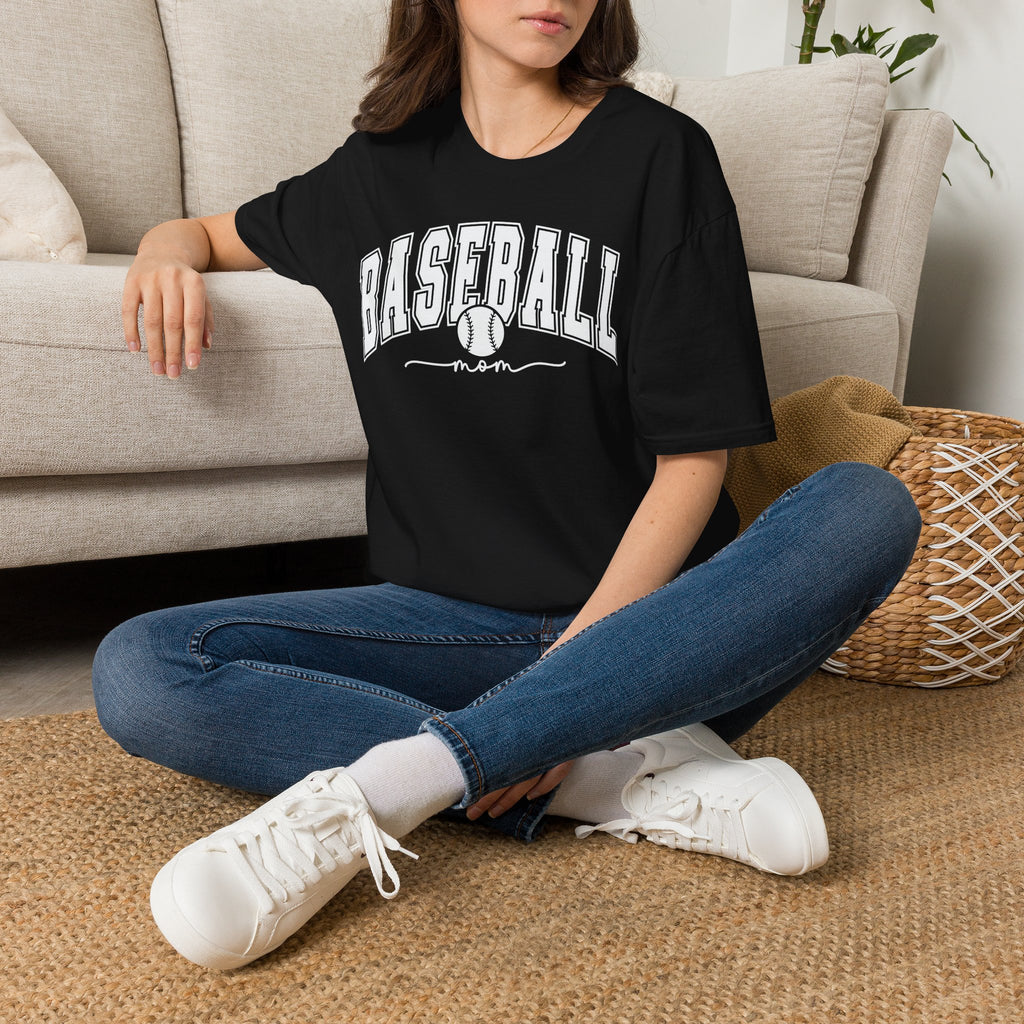 Baseball Mom - Softstyle T-Shirt