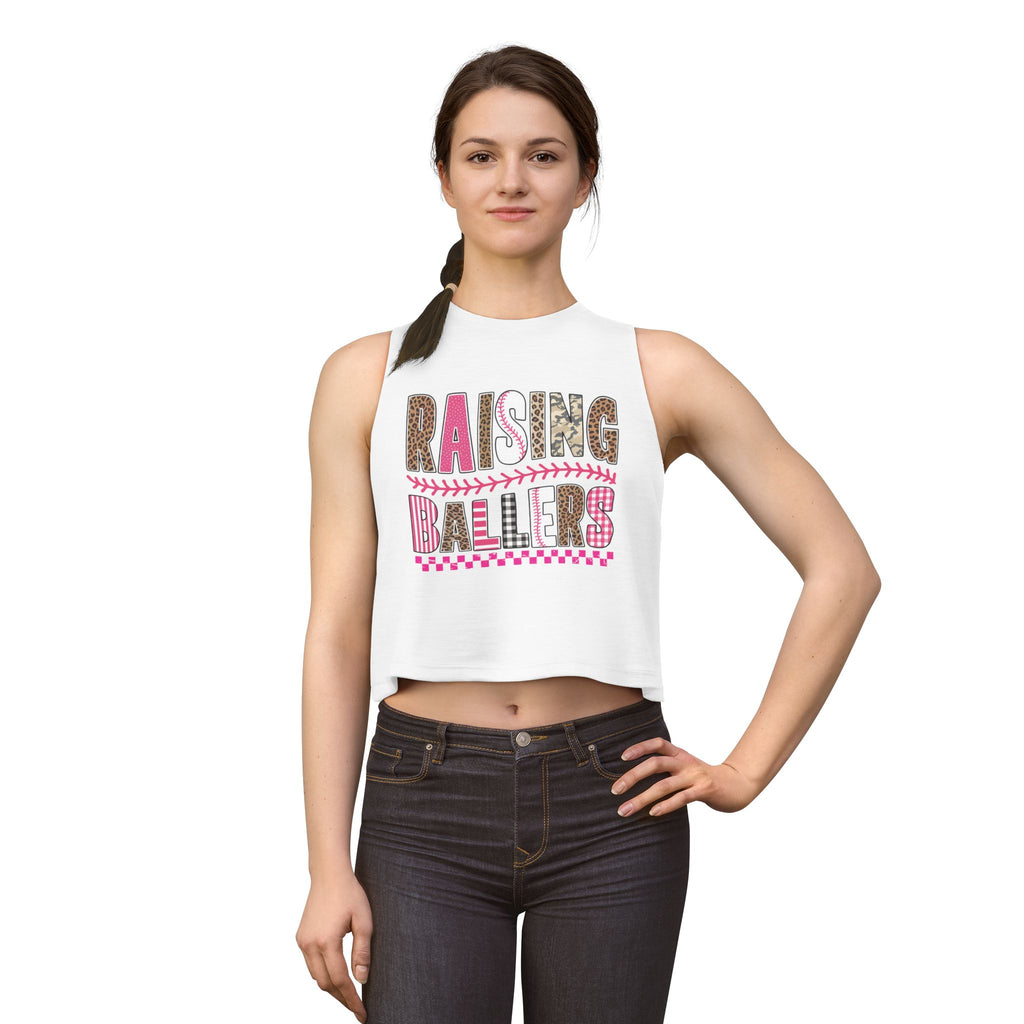 Raising Ballers Crop Top
